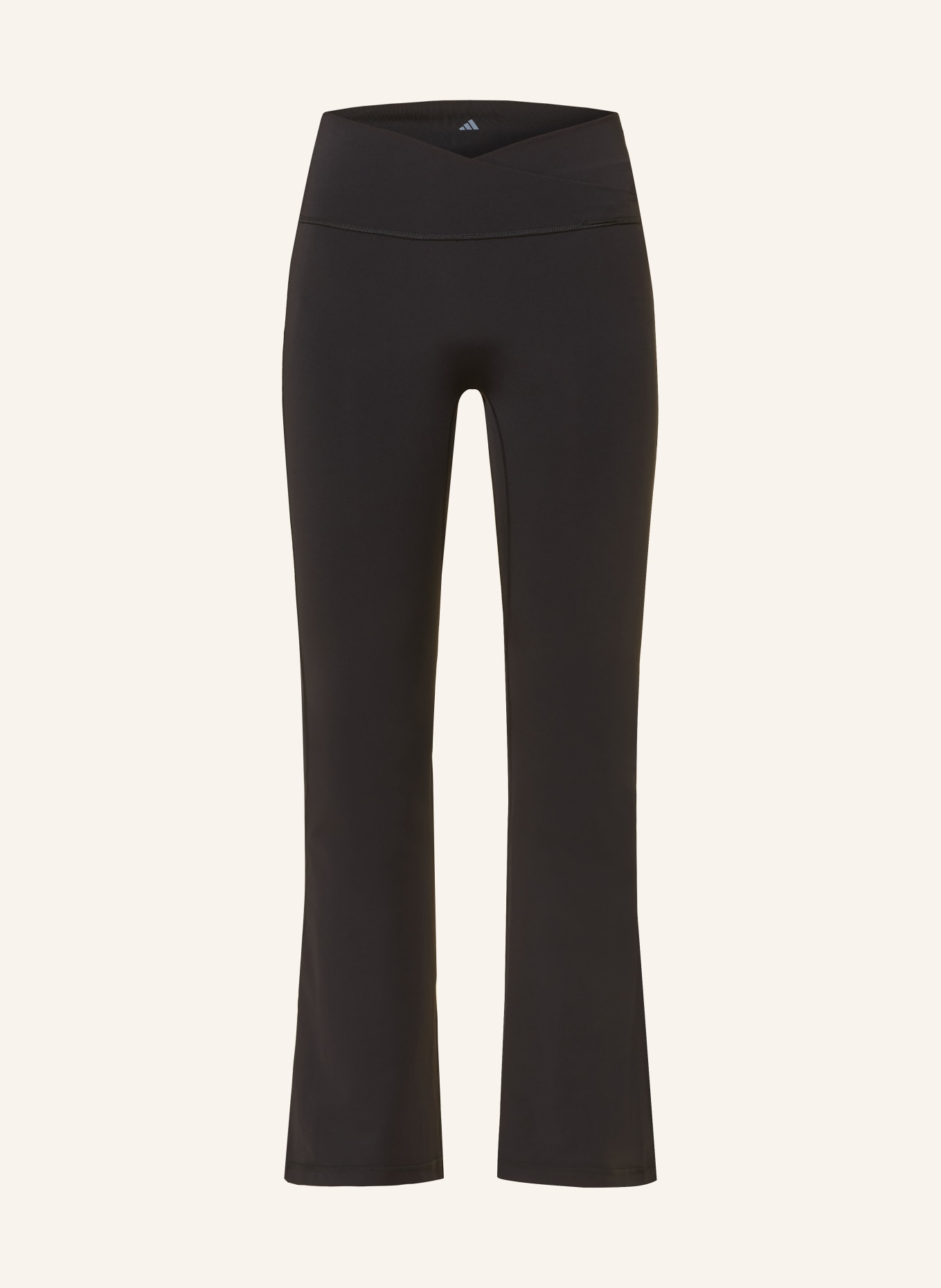 adidas ESSENTIALS FLARE X Leggings: BLACK