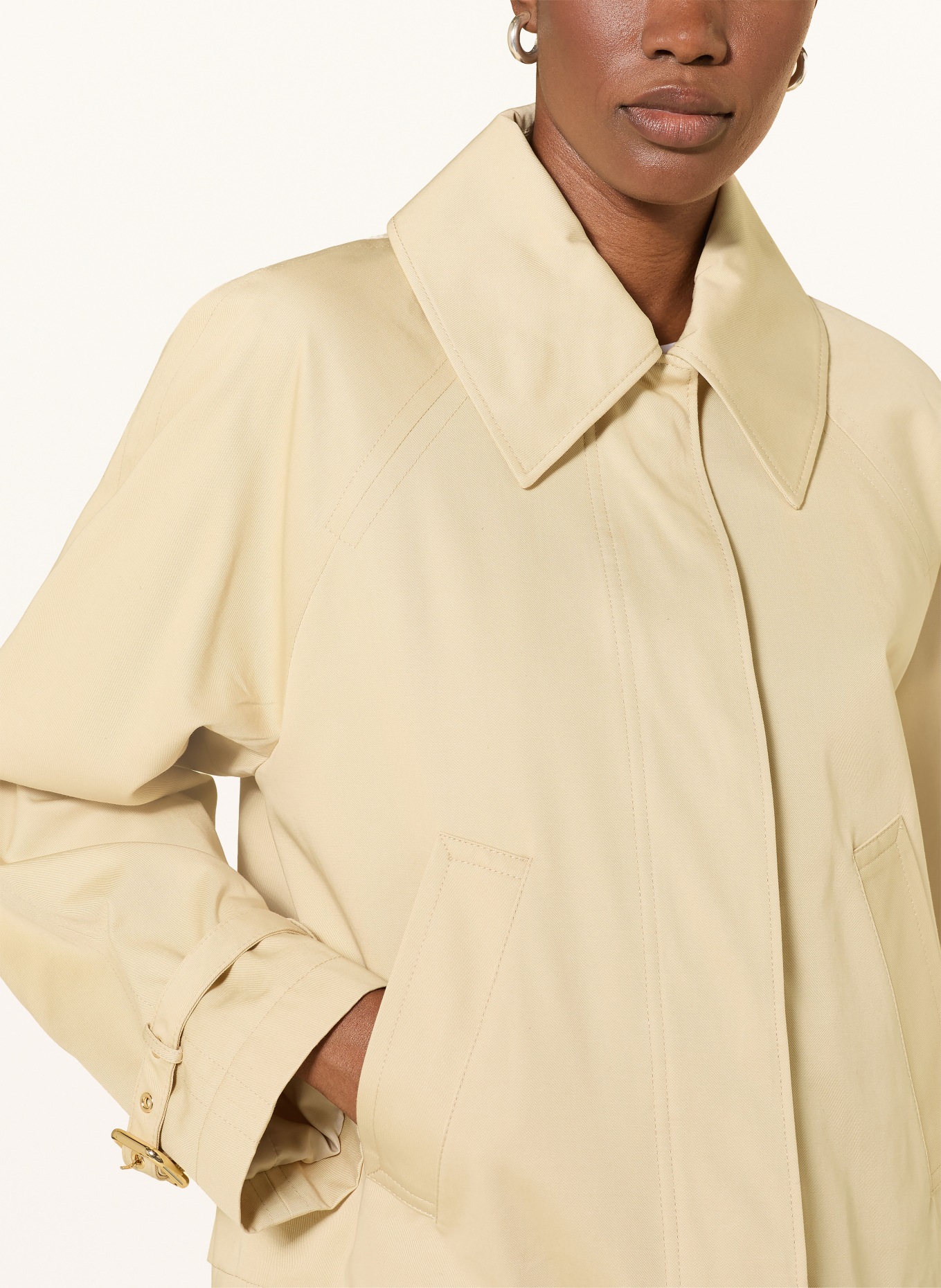 HUGO Jacheta trench AMOTU: MARO DESCHIS