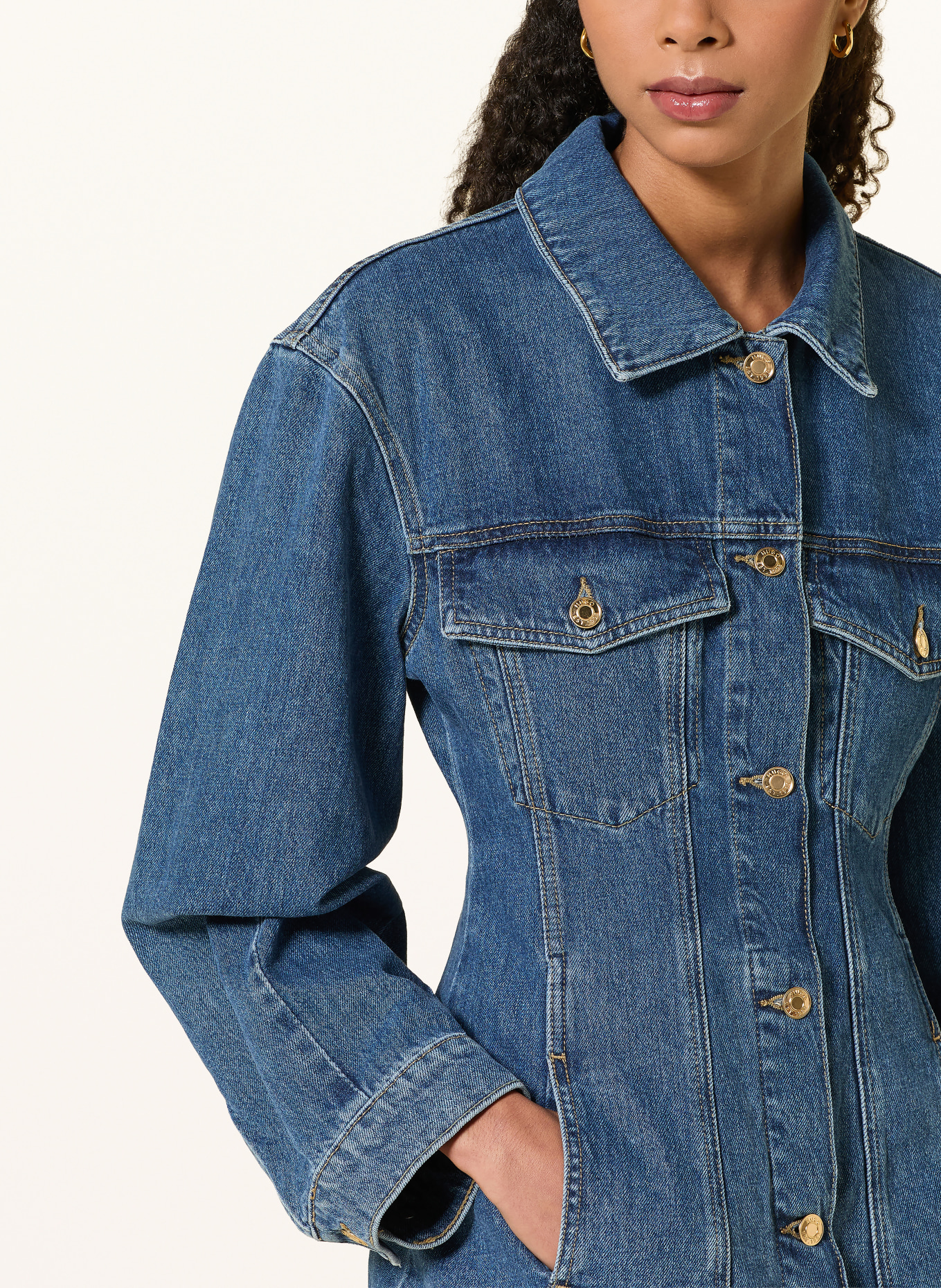 HUGO Jeansjas ICON: 420 MEDIUM BLUE