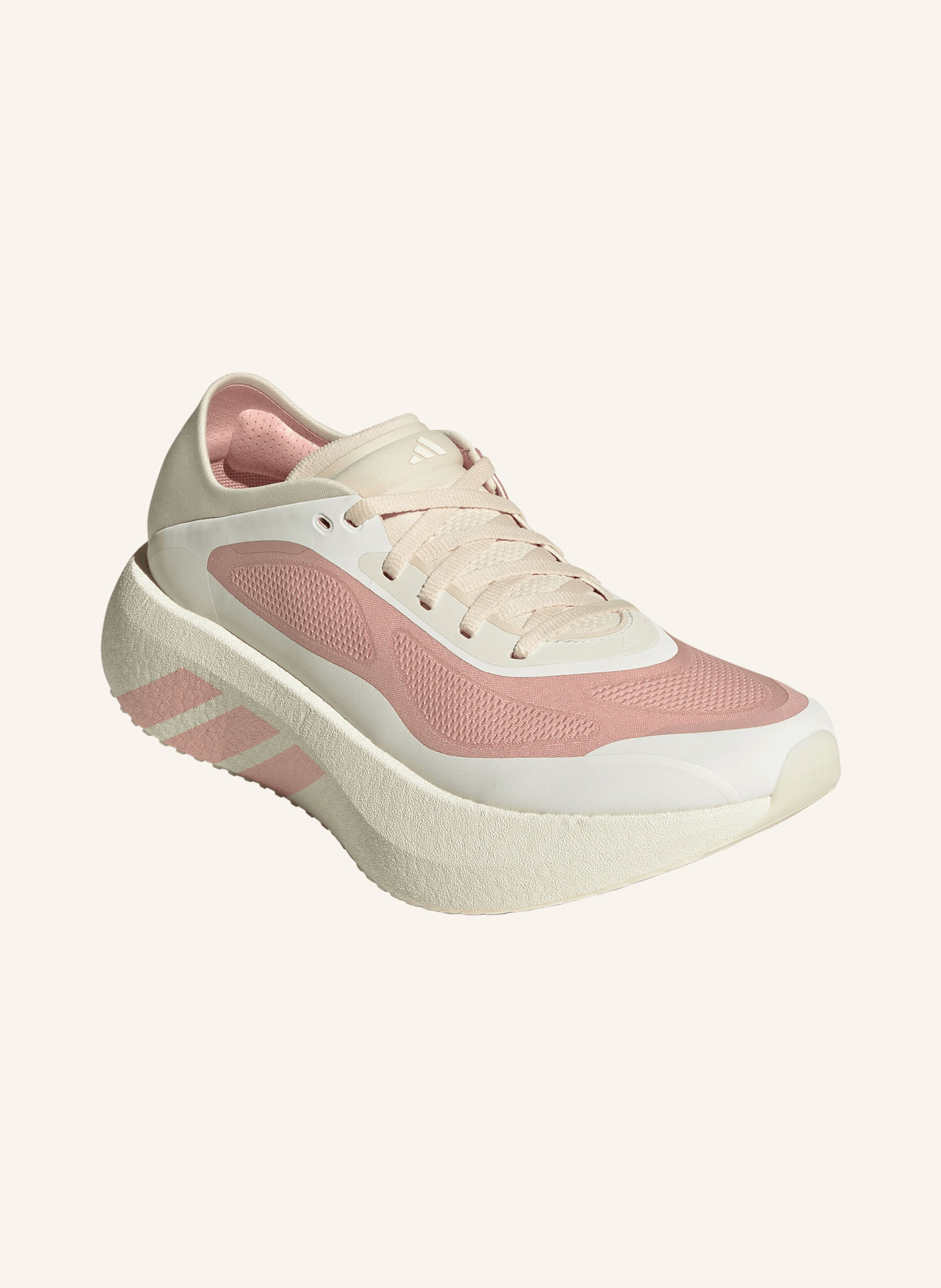 adidas Laufschuhe HYPERBOOST RUN: ROSÉ / HELLROSA / CREME