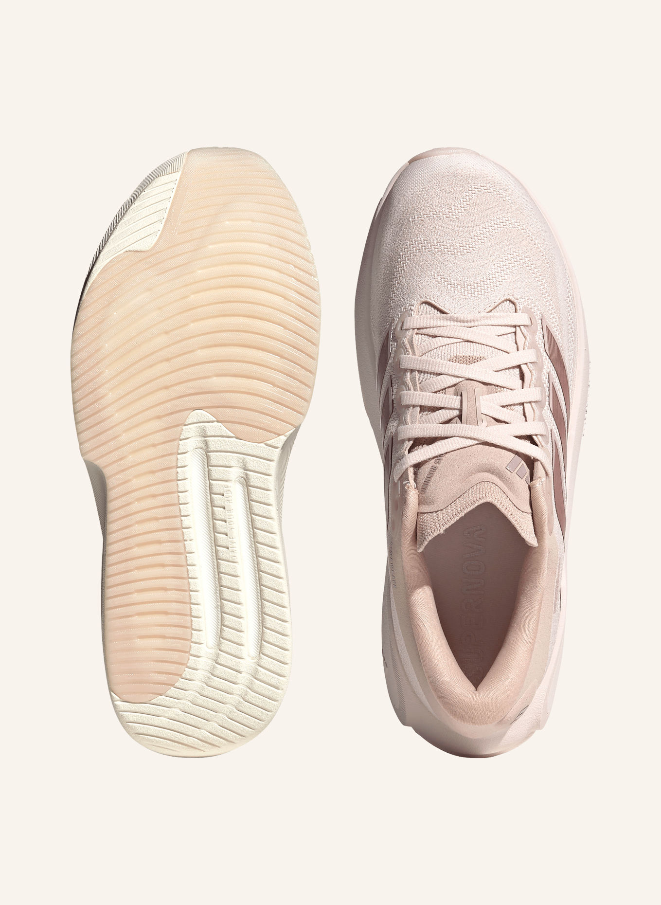 adidas Laufschuhe SUPERNOVA PRIMA 3: CREME / ROSÉ / TAUPE