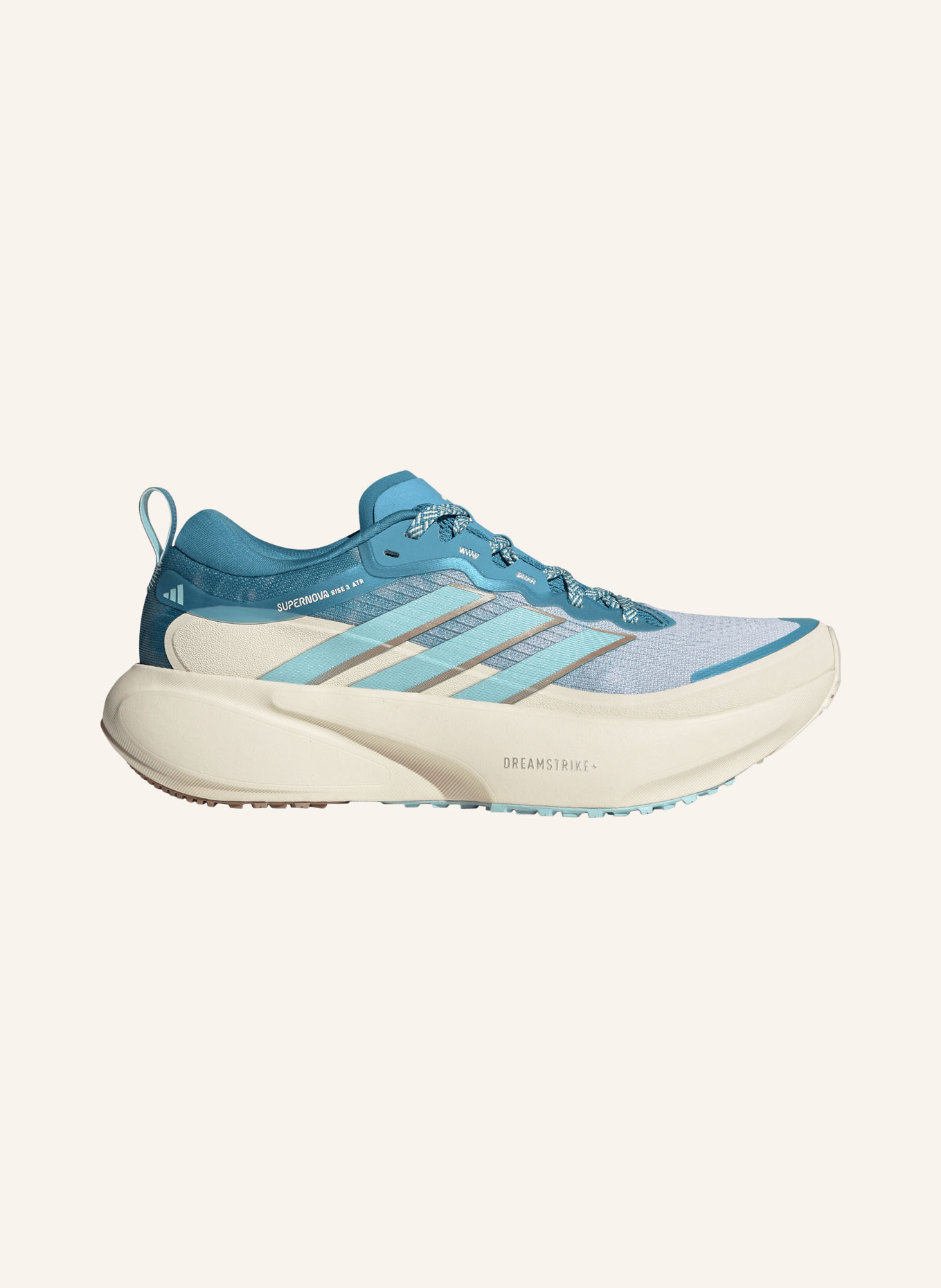 adidas SUPERNOVA RISE 3 ATR Running Shoes: LIGHT BLUE / WHITE