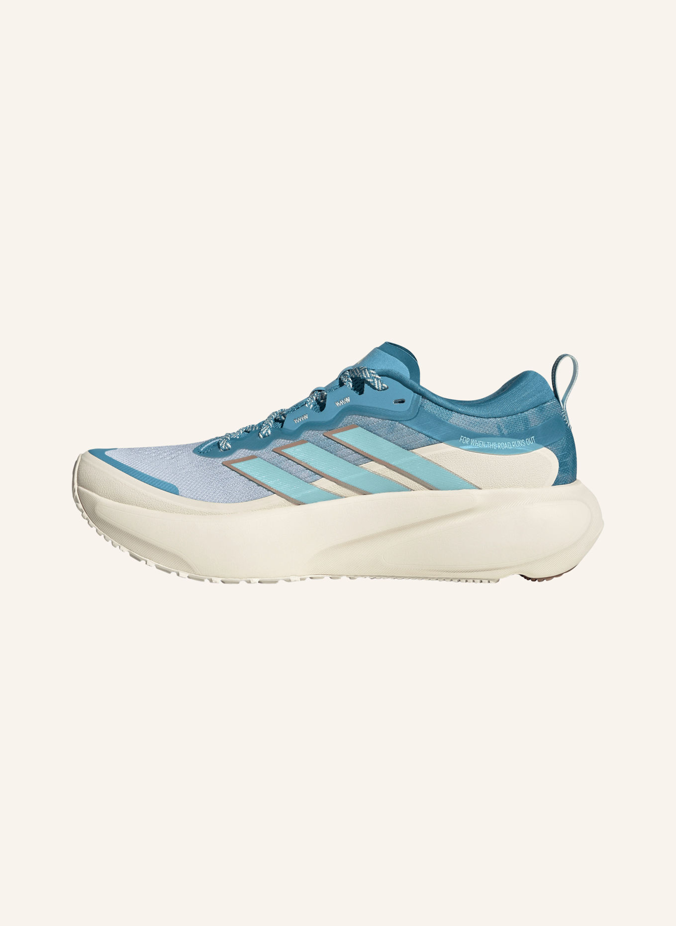adidas SUPERNOVA RISE 3 ATR Running Shoes: LIGHT BLUE / WHITE