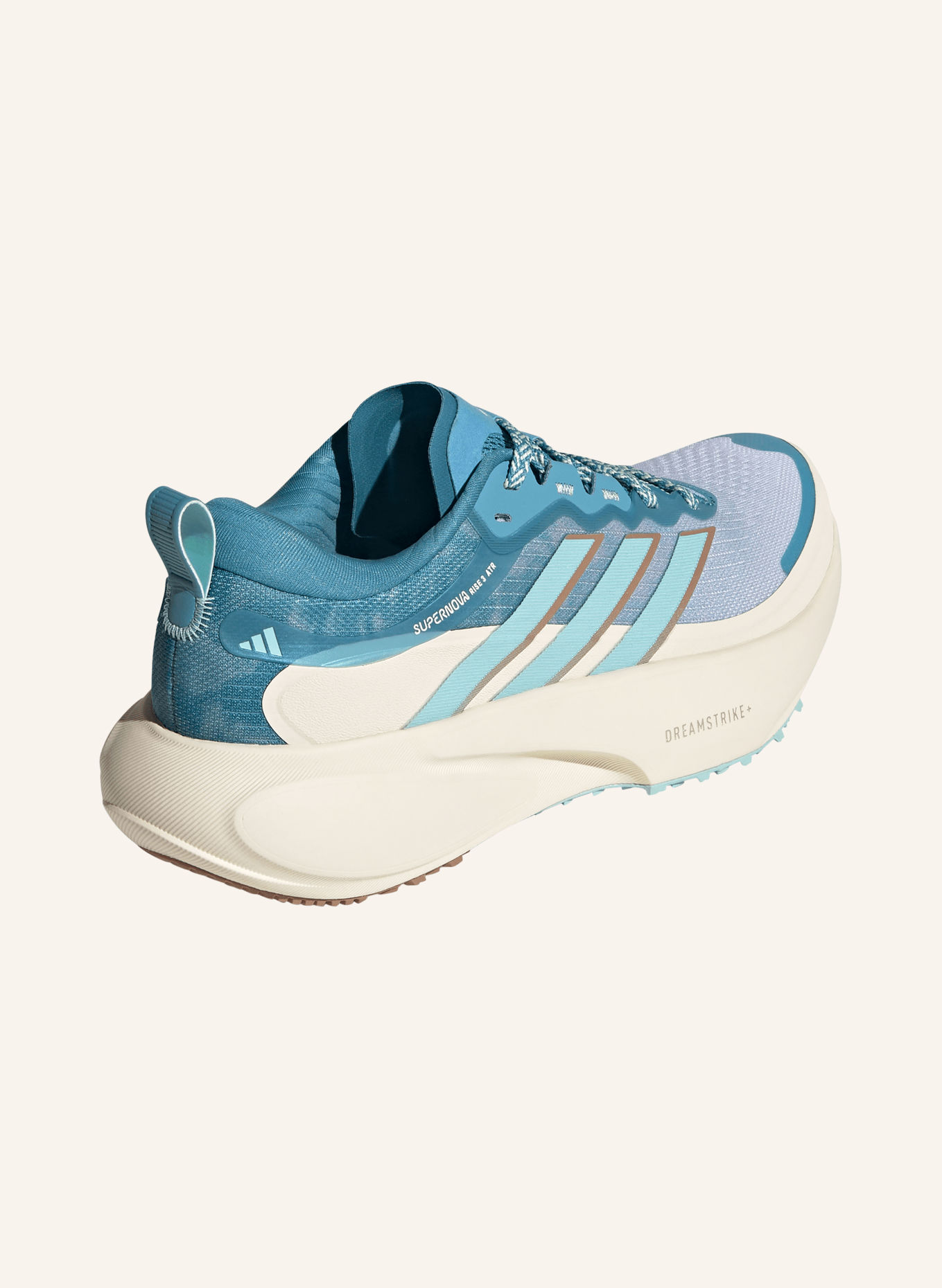 adidas SUPERNOVA RISE 3 ATR Running Shoes: LIGHT BLUE / WHITE