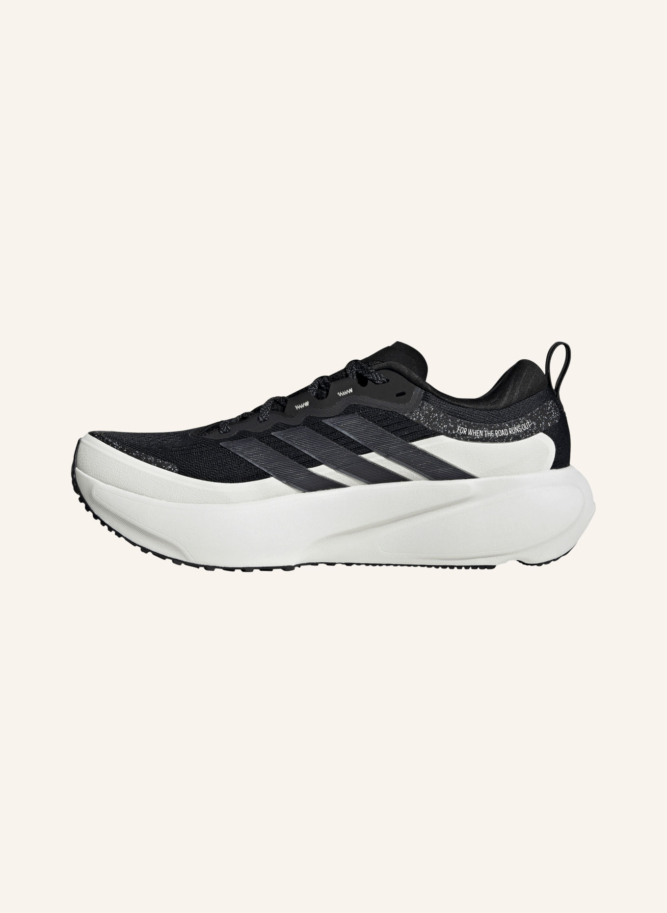 adidas SUPERNOVA RISE 3 ATR Running Shoes: BLACK / WHITE
