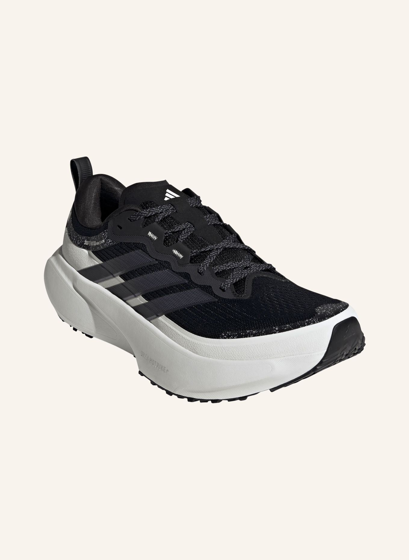 adidas SUPERNOVA RISE 3 ATR Running Shoes: BLACK / WHITE