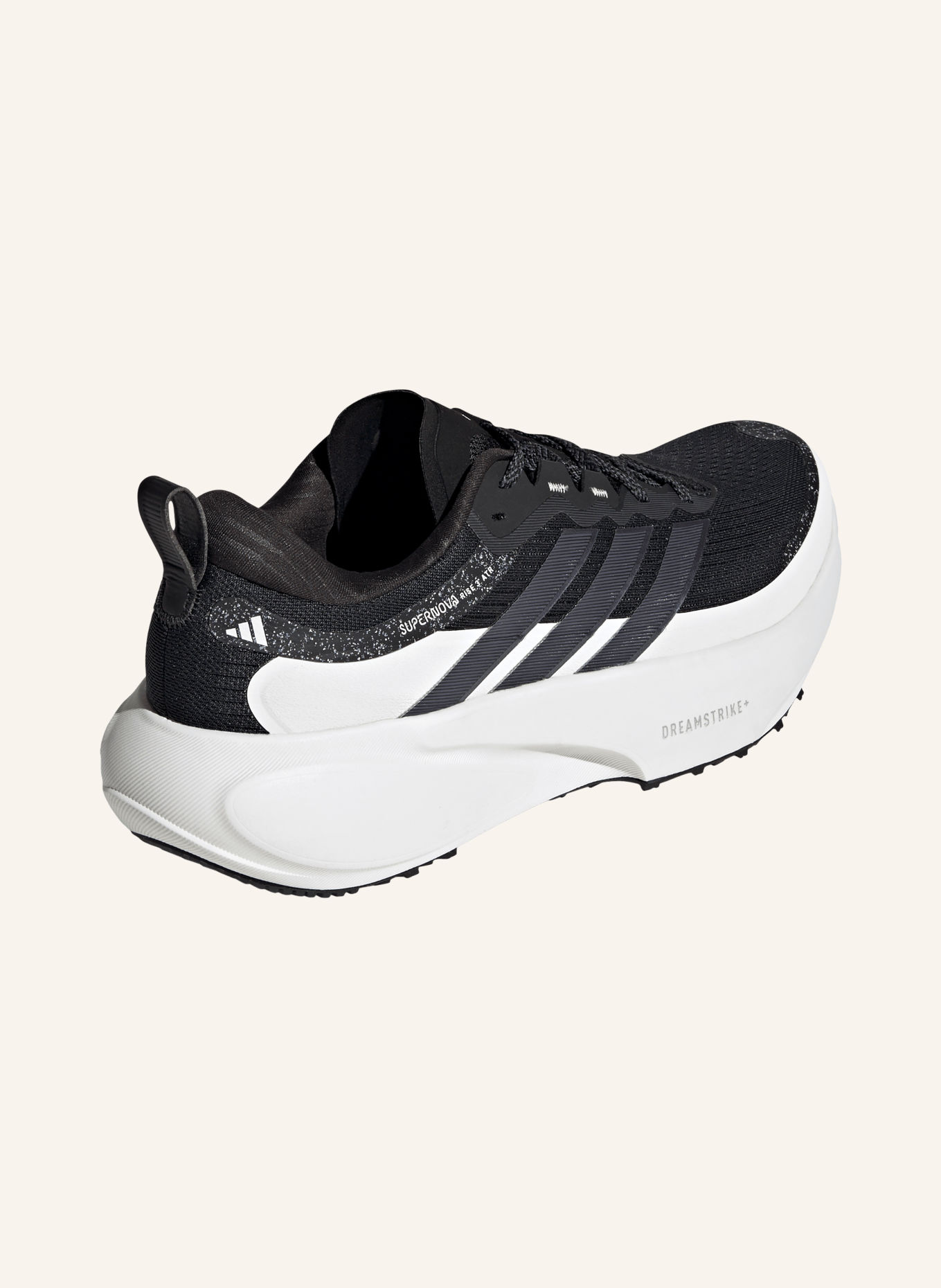 adidas SUPERNOVA RISE 3 ATR Running Shoes: BLACK / WHITE