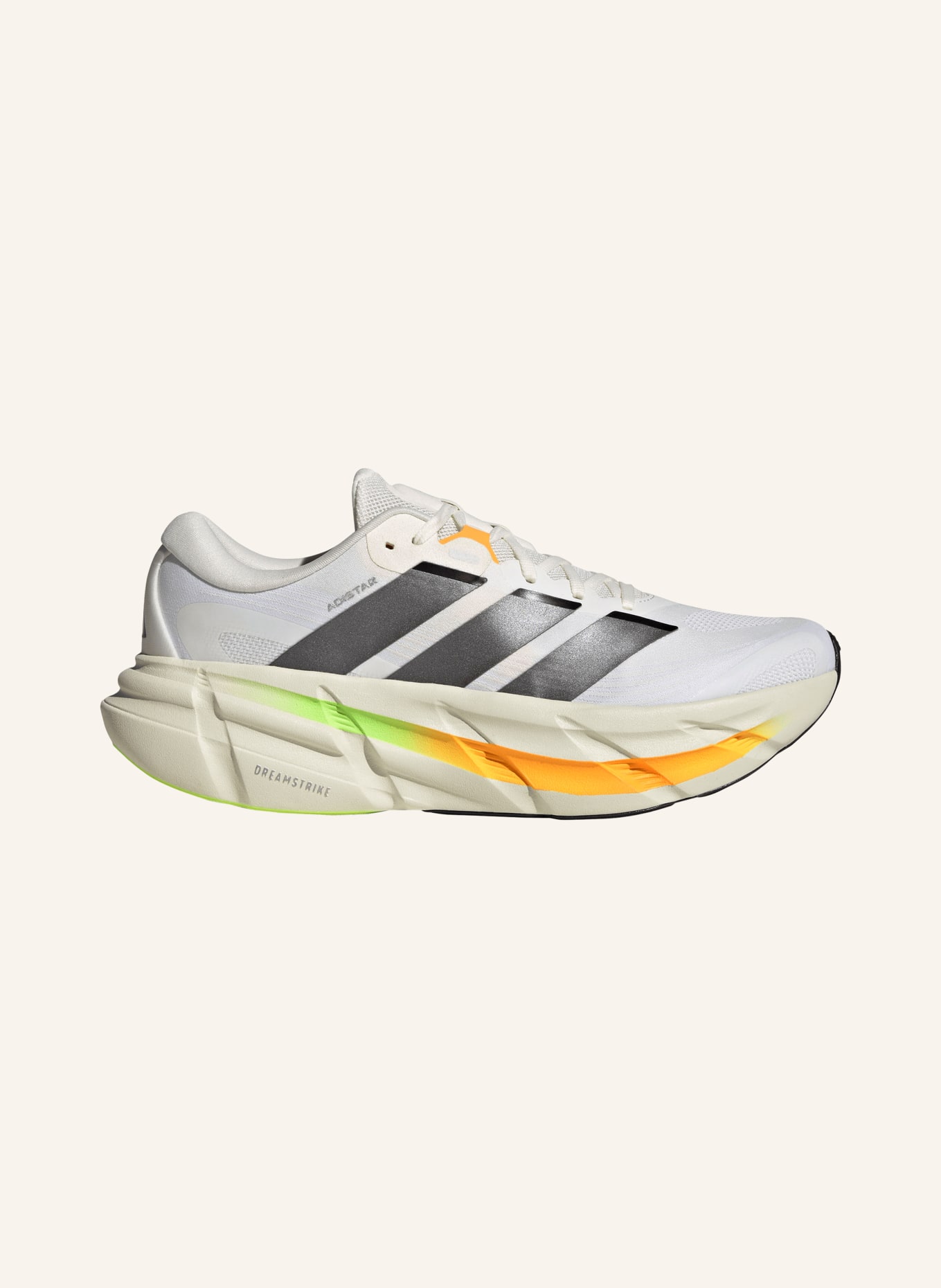 adidas ADISTAR 5 Running Shoes: WHITE / ORANGE / BLACK