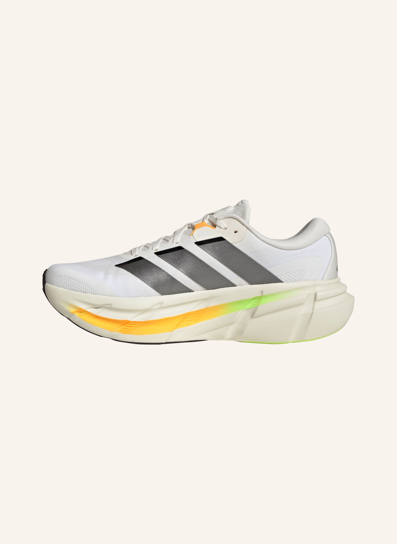 adidas ADISTAR 5 Running Shoes: WHITE / ORANGE / BLACK