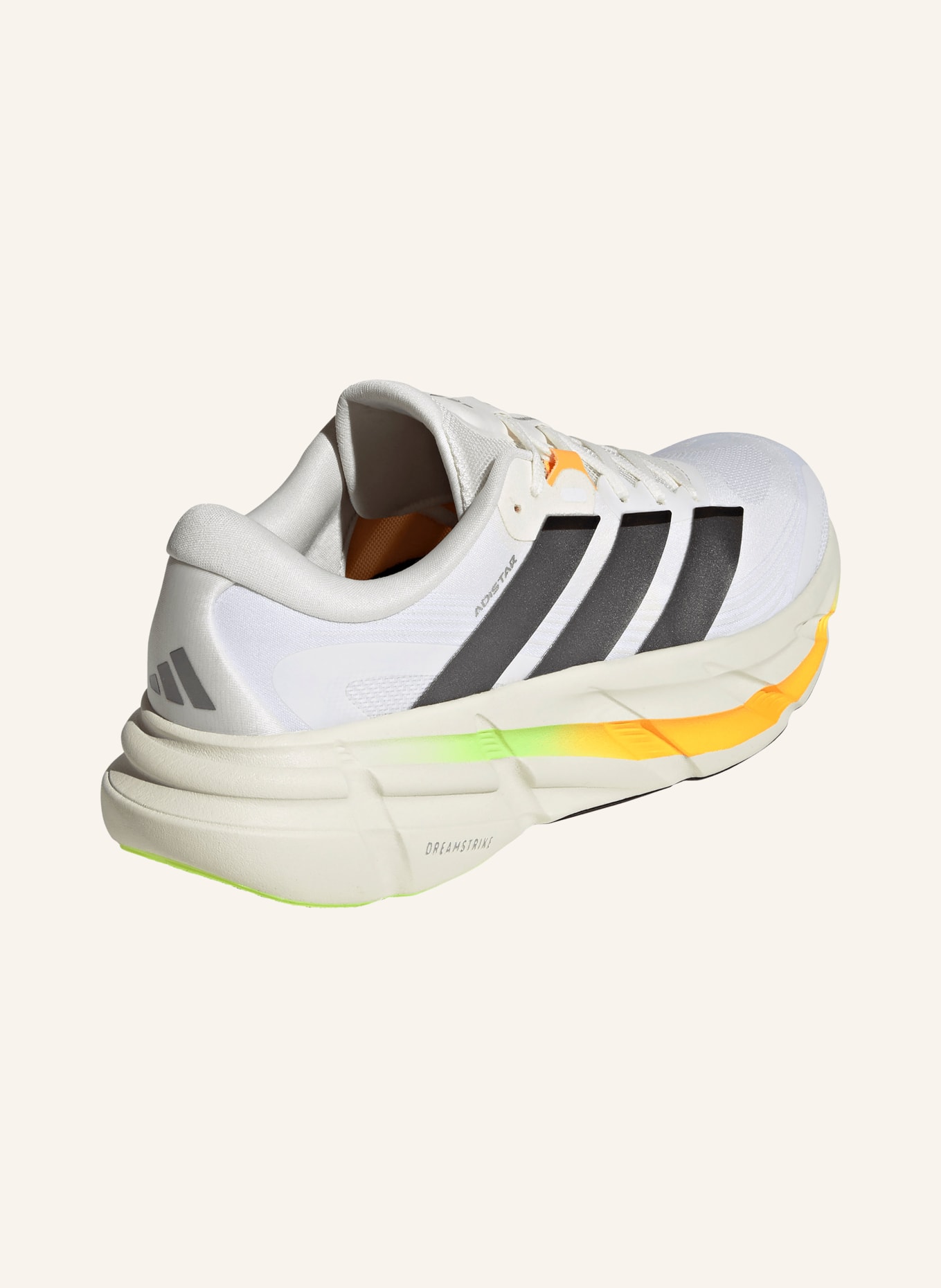 adidas ADISTAR 5 Running Shoes: WHITE / ORANGE / BLACK