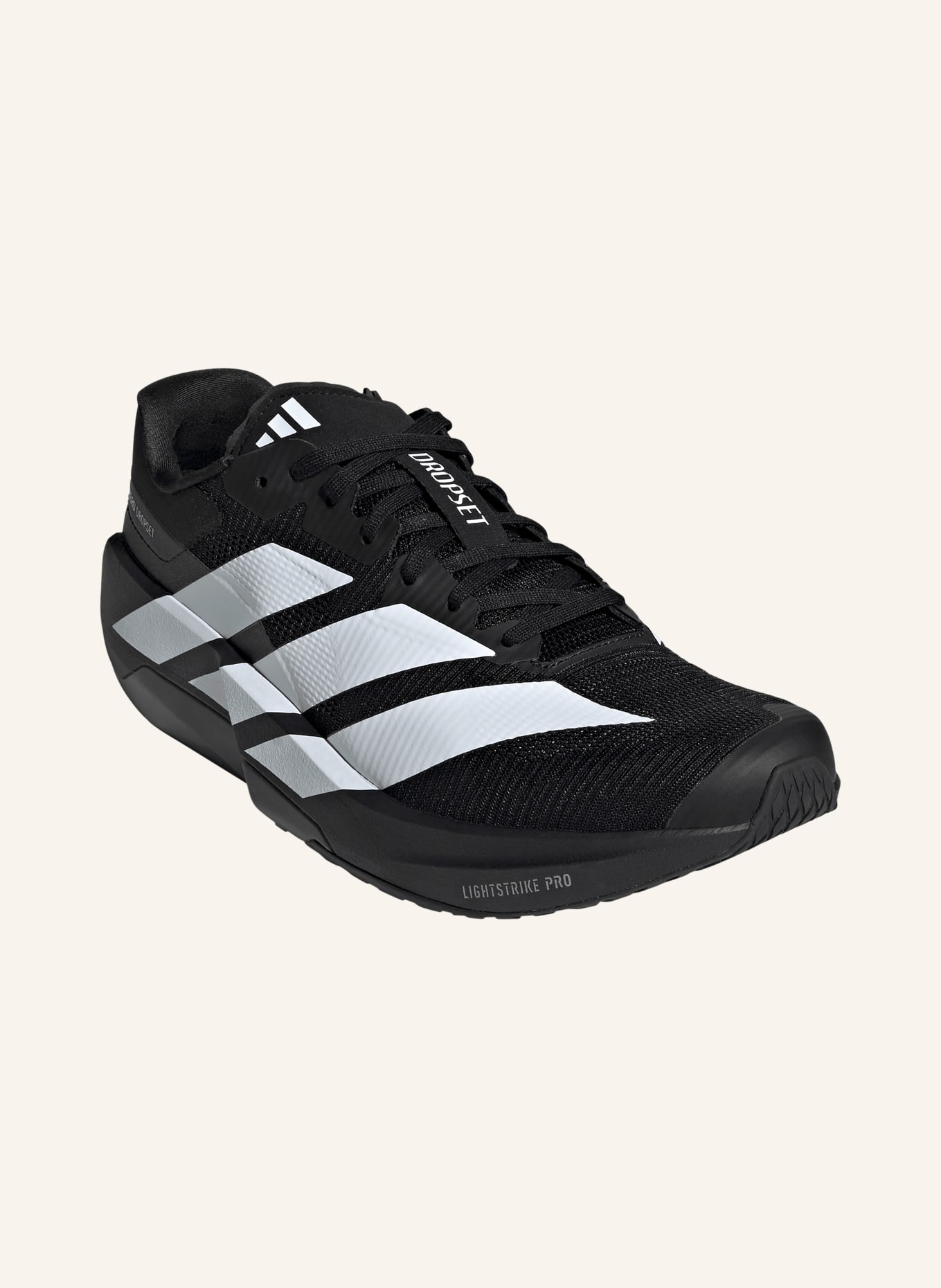 adidas Trainingsschuhe ADIZERO DROPSET PRO TRAINER: SCHWARZ / WEISS