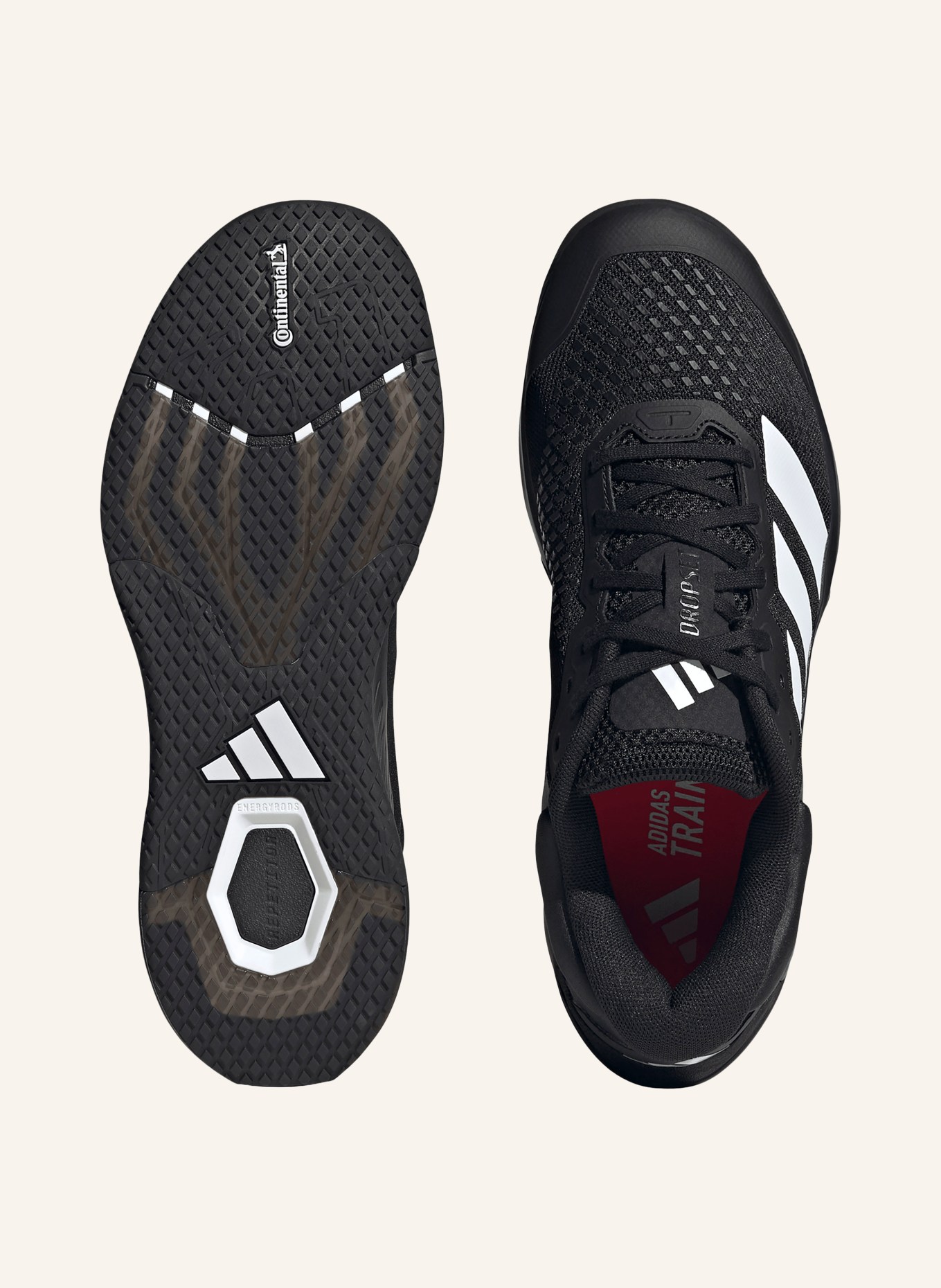 adidas Buty treningowe DROPSET 4: CZARNY / BIAŁY