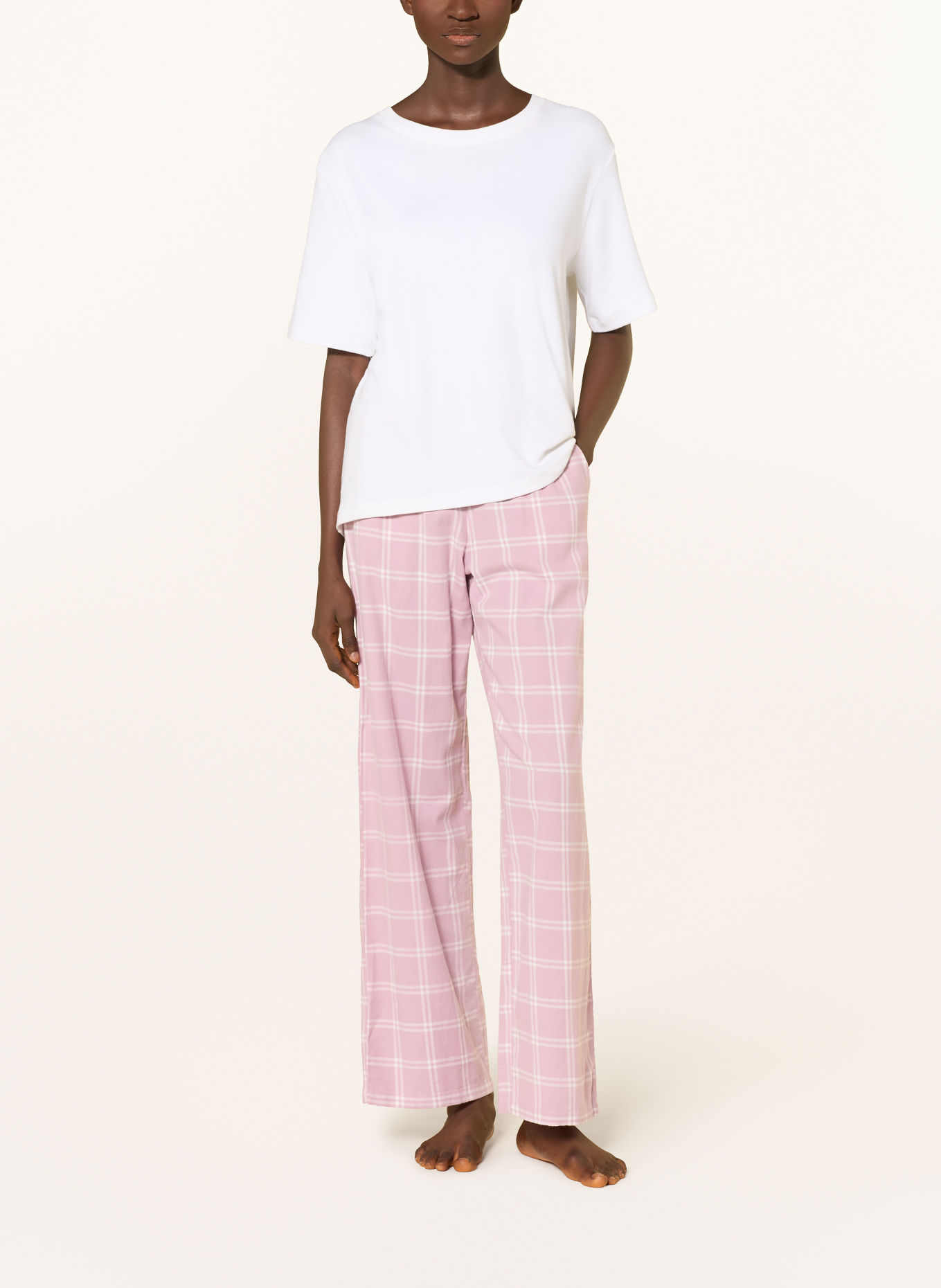 darling harbour Schlafhose aus Flanell: ROSE