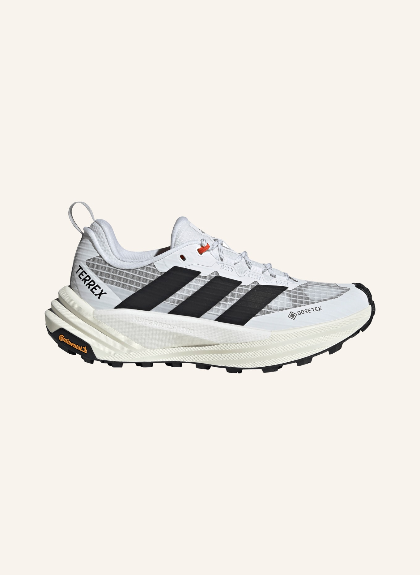 adidas TERREX Turistické boty TERREX FREEHIKER 3 LOW GTX: BÍLÁ / ČERNÁ