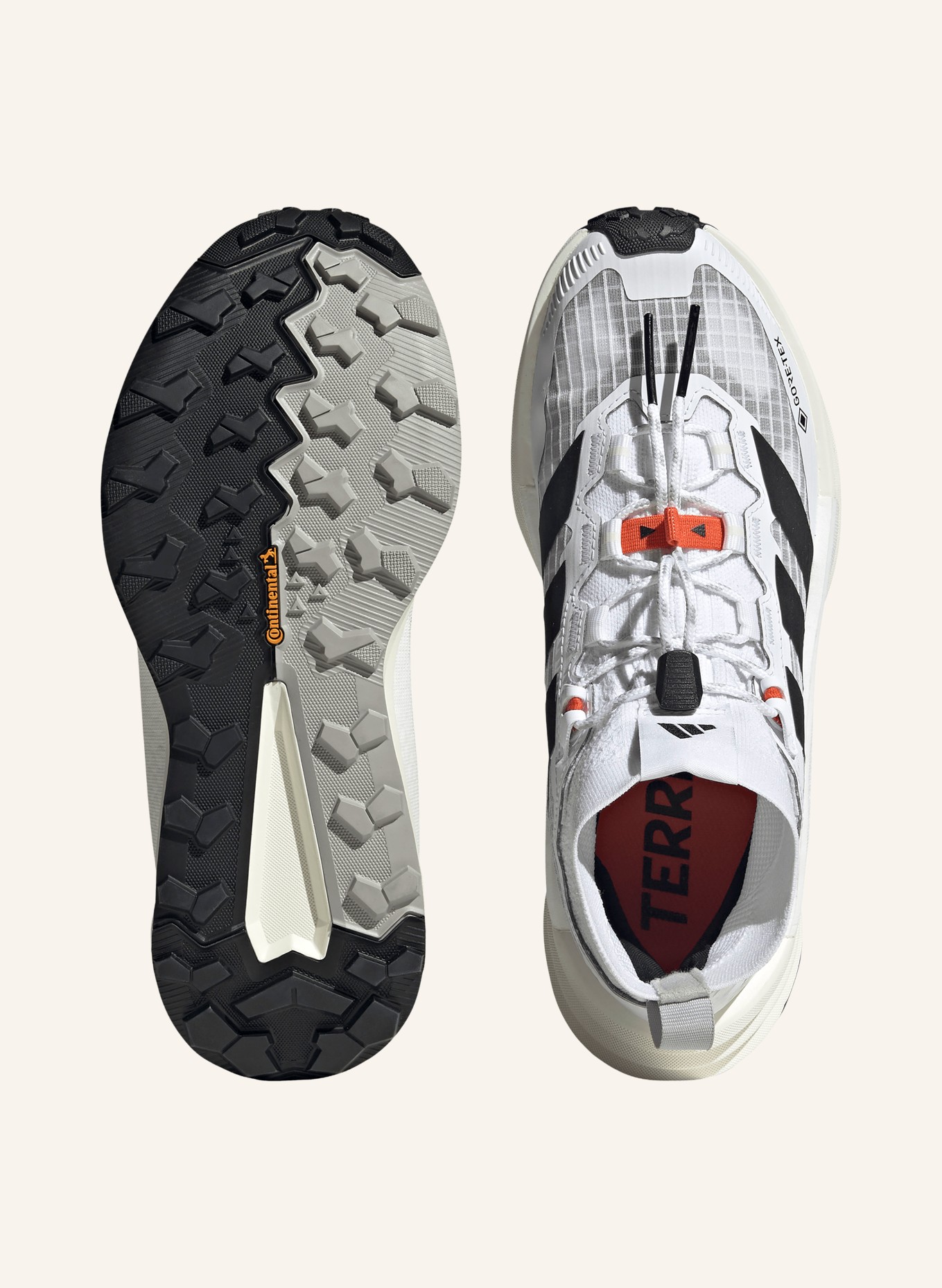 adidas TERREX Wandelschoenen TERREX FREEHIKER 3 ULTRA GTX: WIT / ZWART
