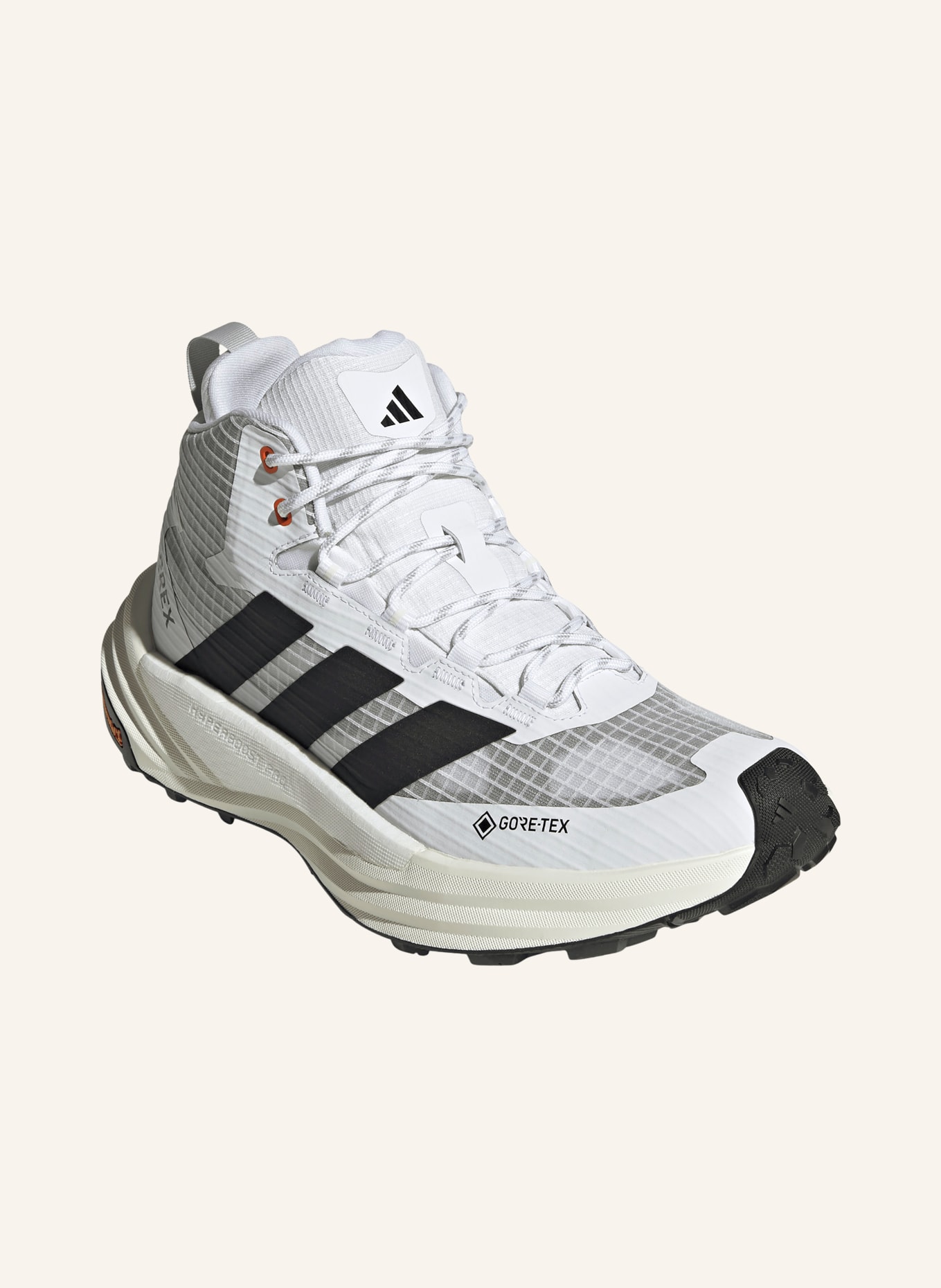 adidas TERREX Wanderschuhe TERREX FREEHIKER 3 MID GTX: WEISS / SCHWARZ