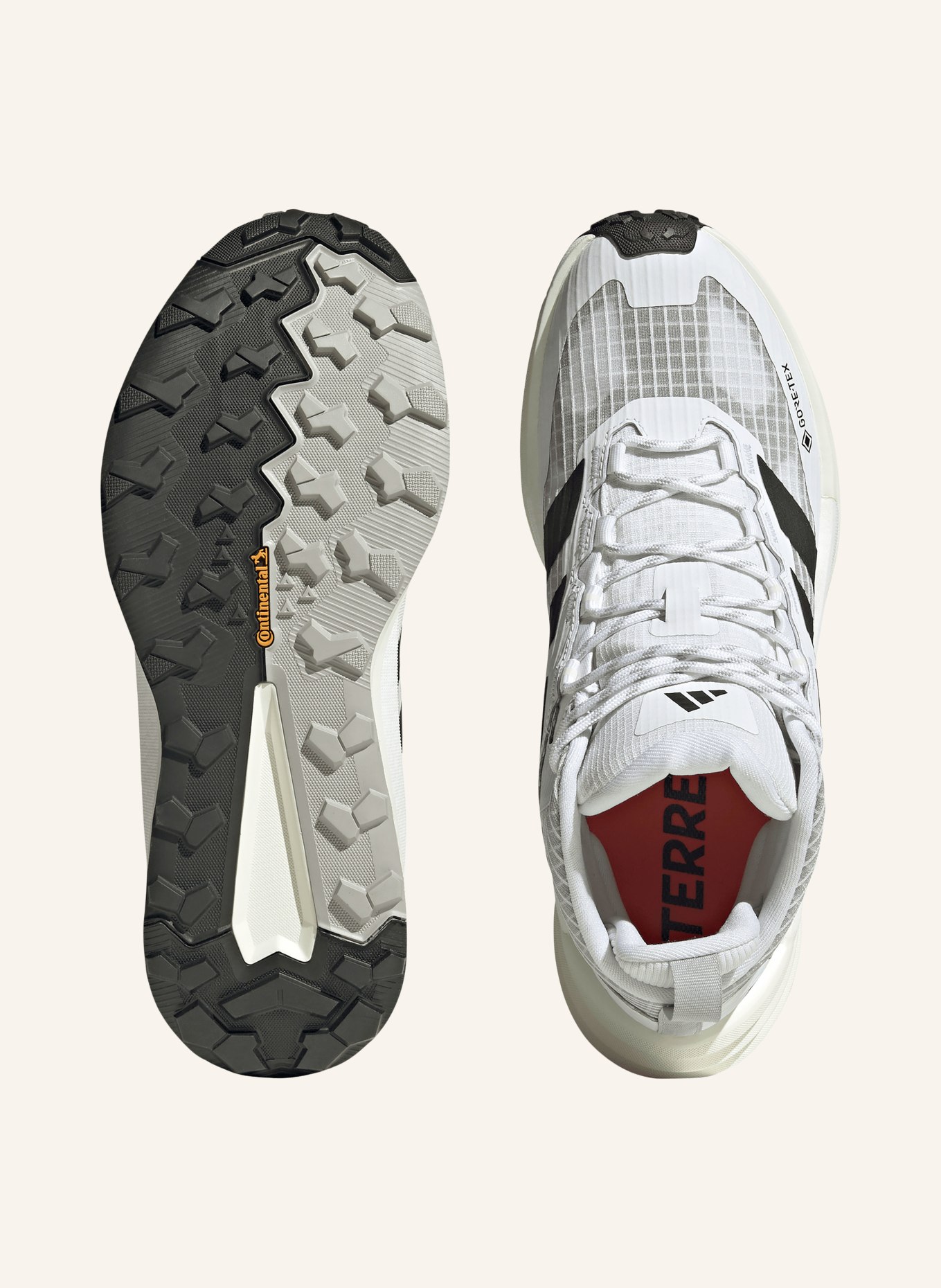 adidas TERREX Wanderschuhe TERREX FREEHIKER 3 MID GTX: WEISS / SCHWARZ