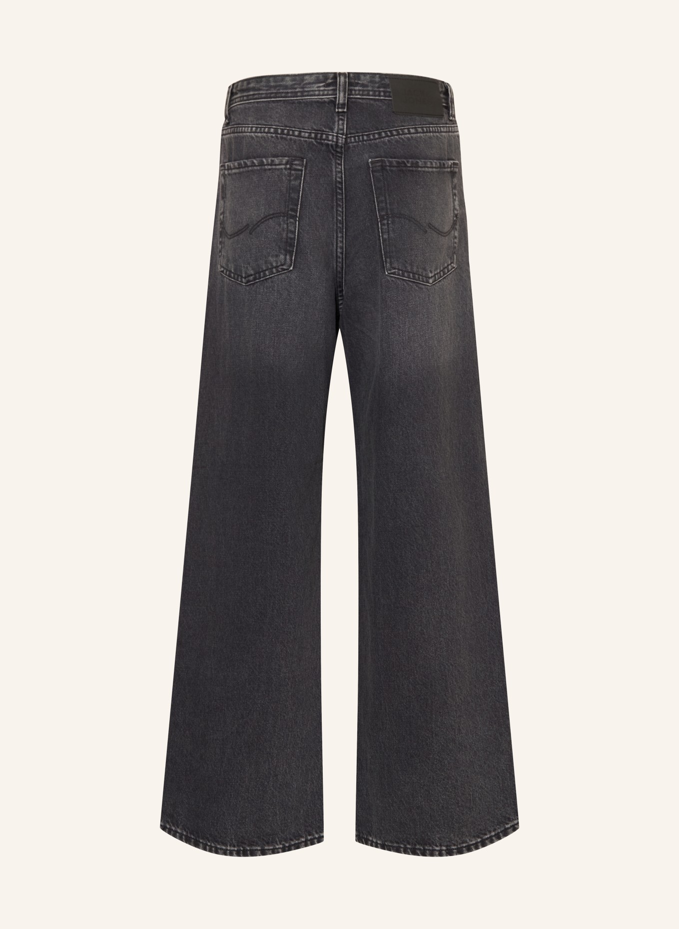 JACK&JONES Jeansy o luźnym kroju: BLACK DENIM