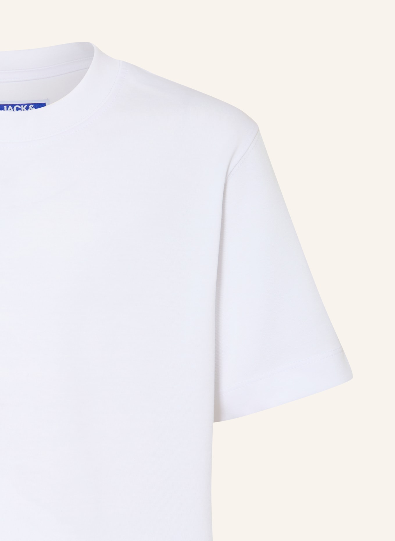 JACK&JONES Tricou: ALB