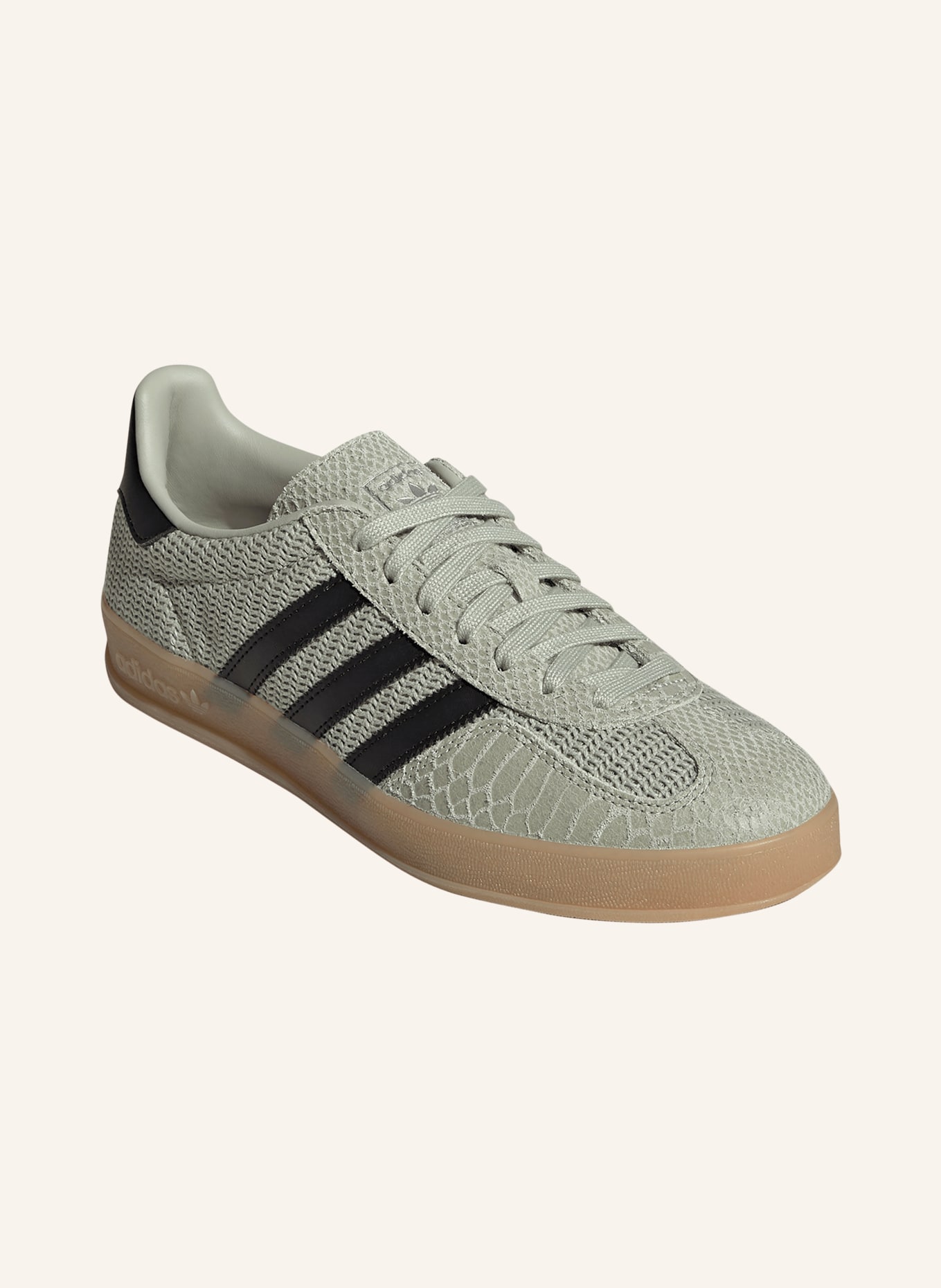 adidas Originals Sneaker GAZELLE INDOOR: LYSEGRØN / MØRKEBLÅ
