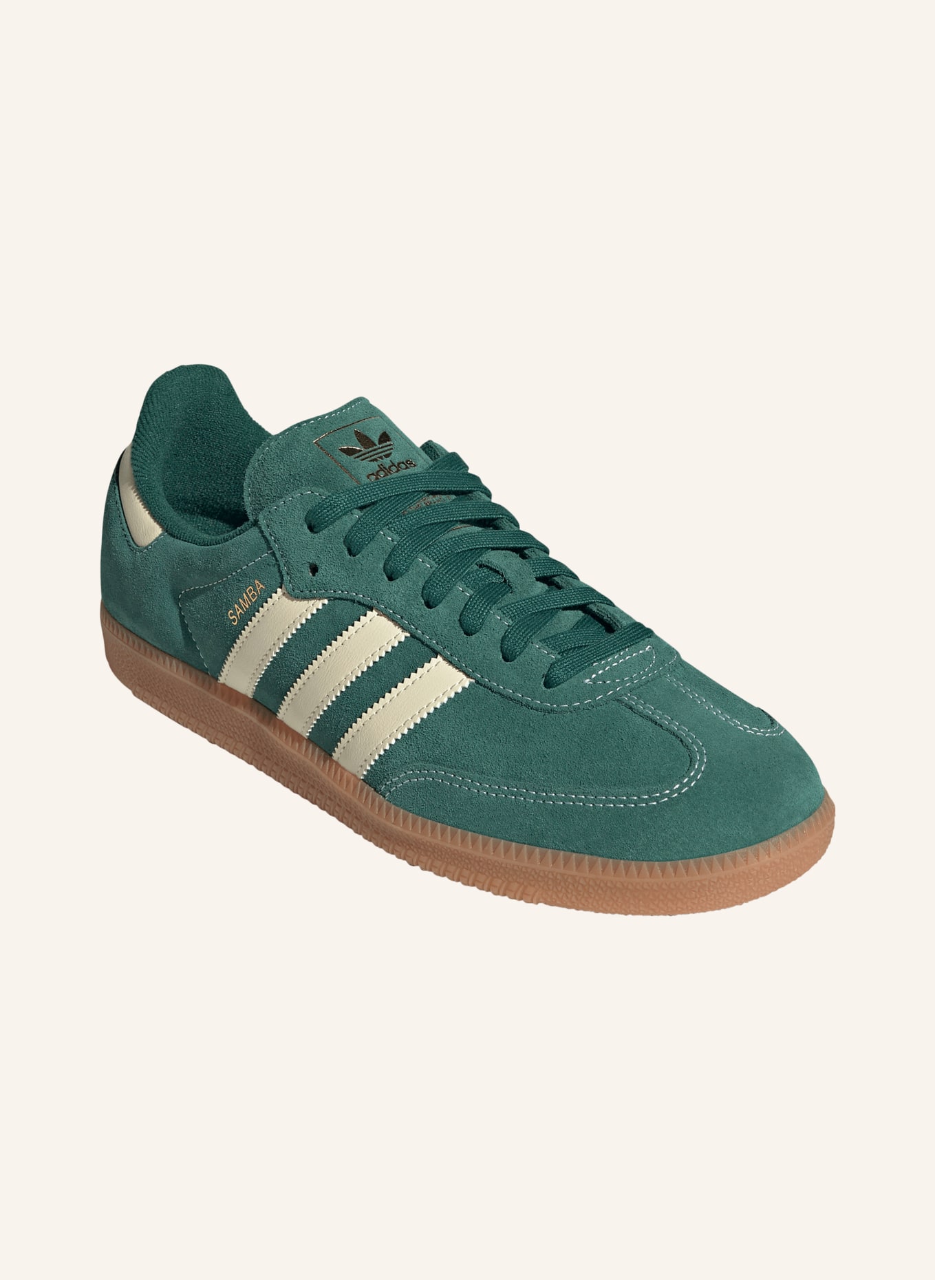 adidas Originals Sneakers SAMBA OG: GROEN / CRÈME