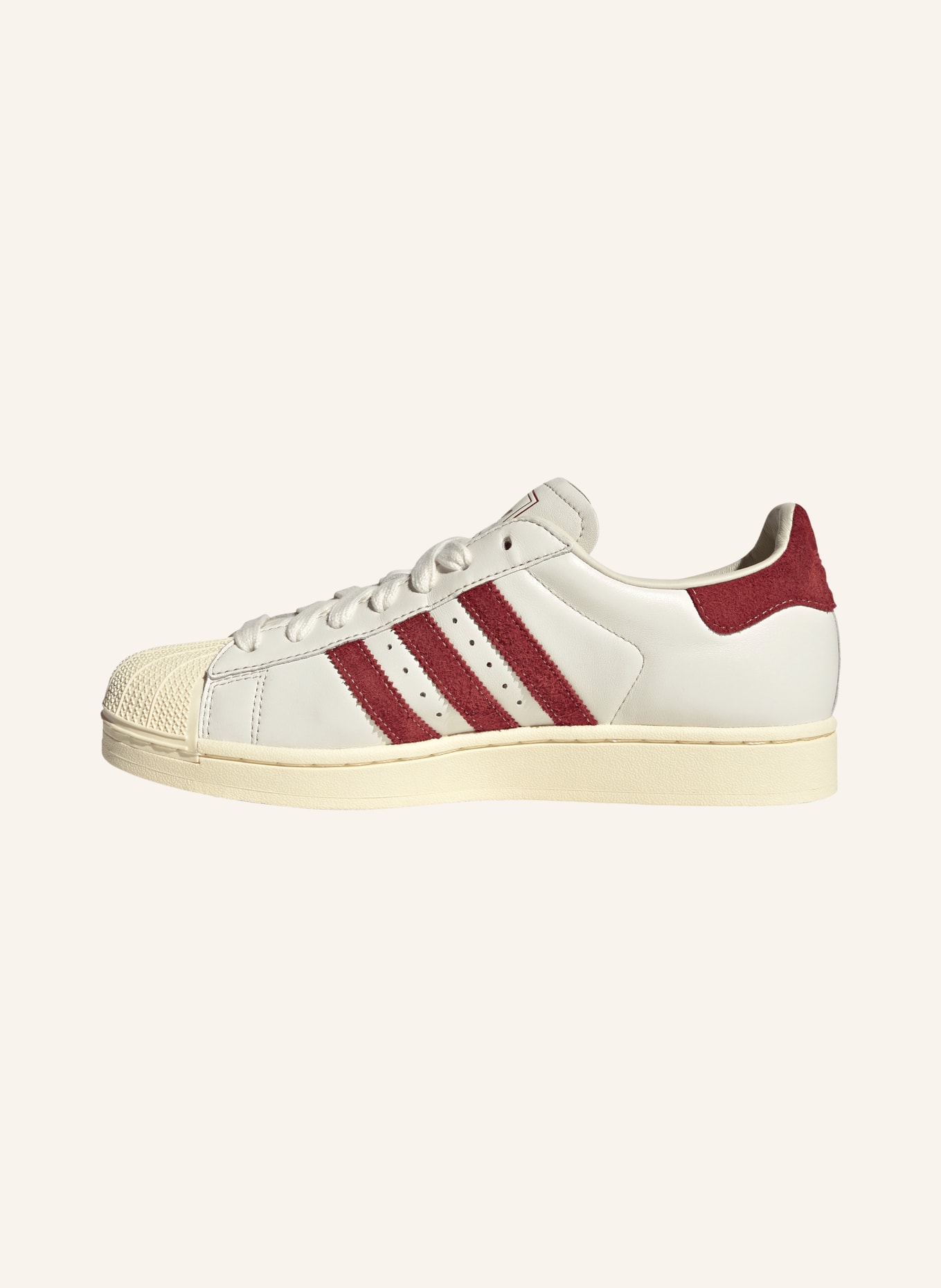adidas Originals Sneakers SUPERSTAR II: WIT / ROOD