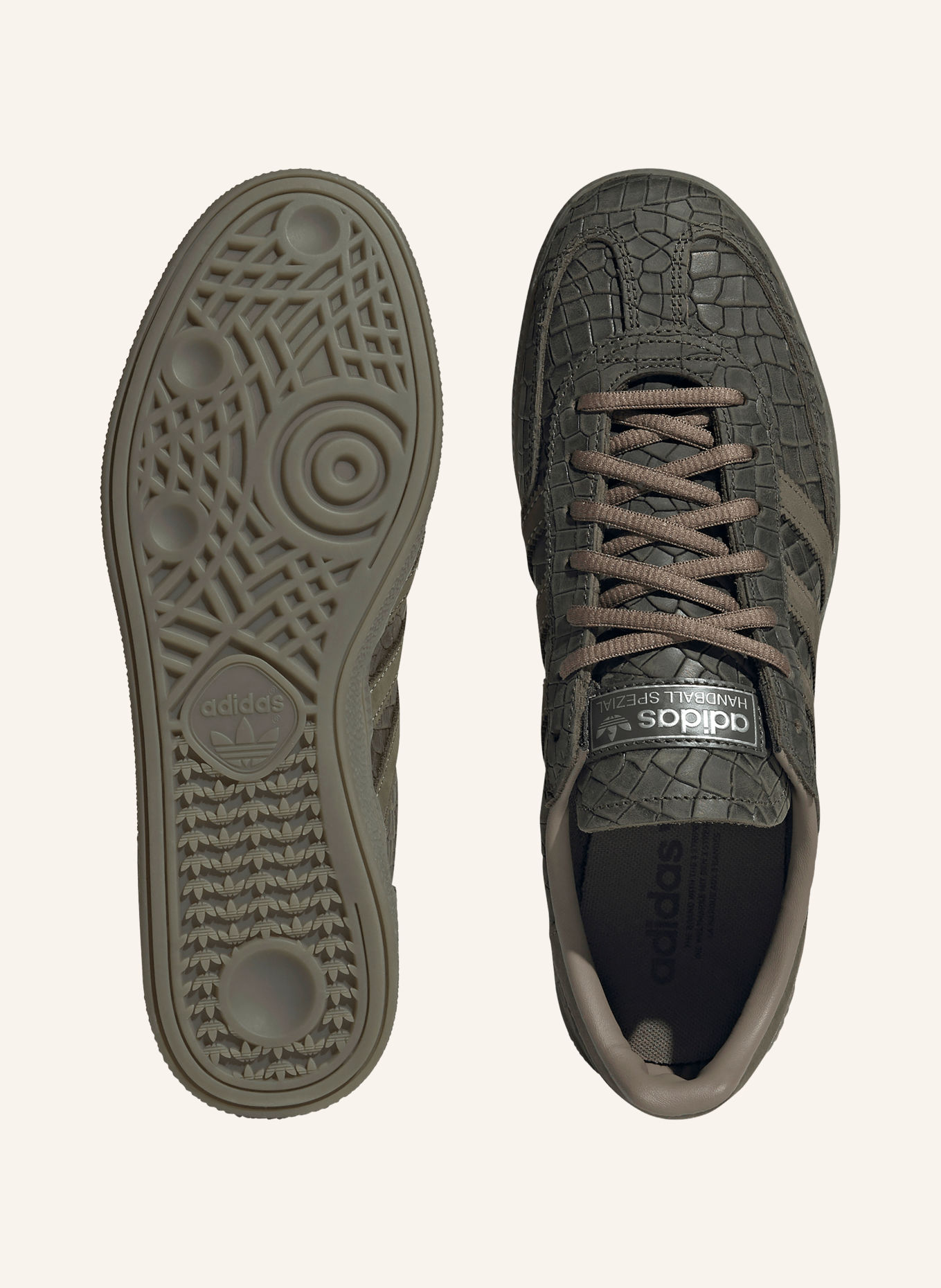 adidas Originals Sneakersy HANDBALL SPEZIAL: OLIVOVÁ / KHAKI