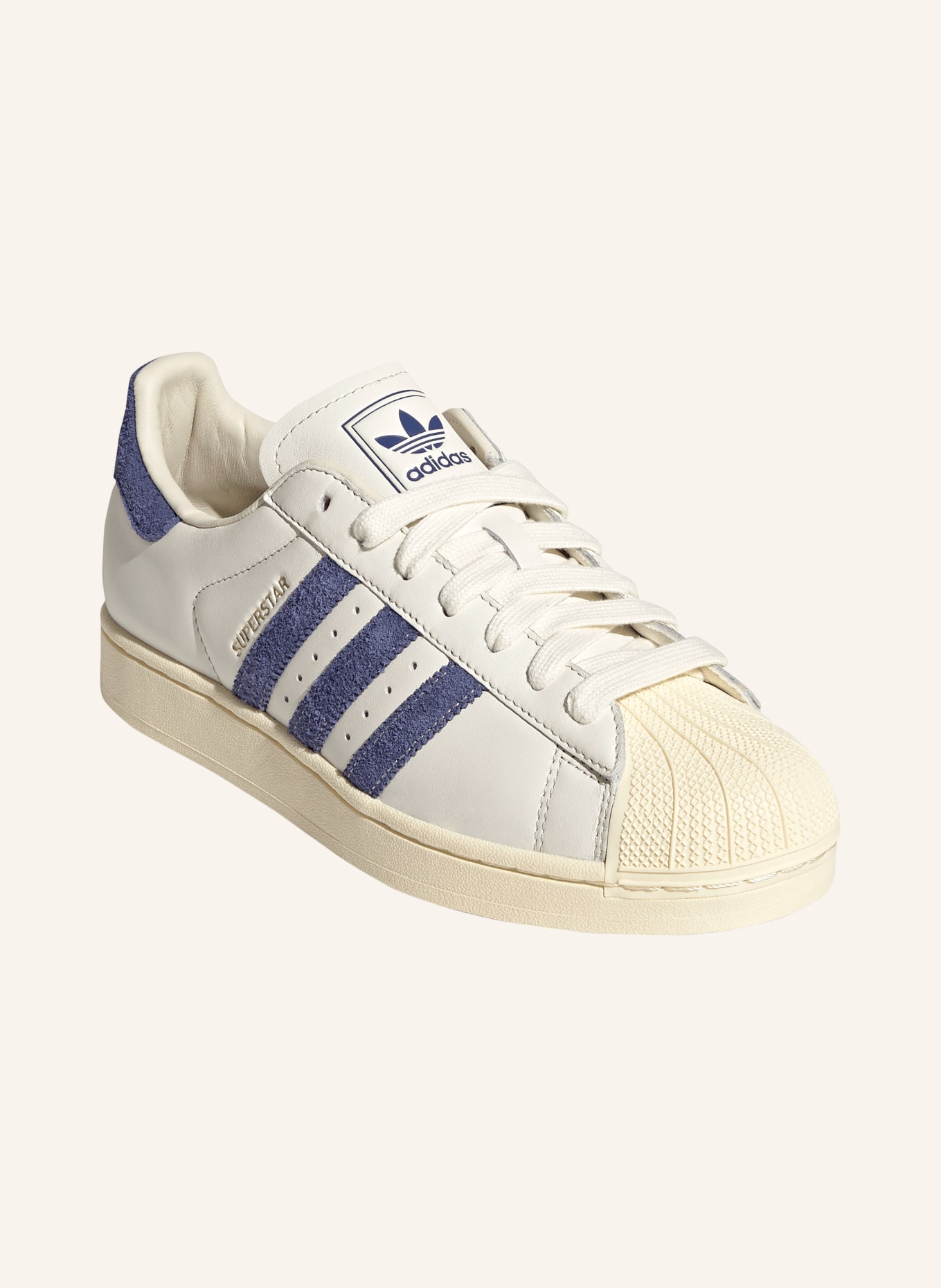 adidas Originals Sneakers SUPERSTAR II: WIT / DONKERBLAUW