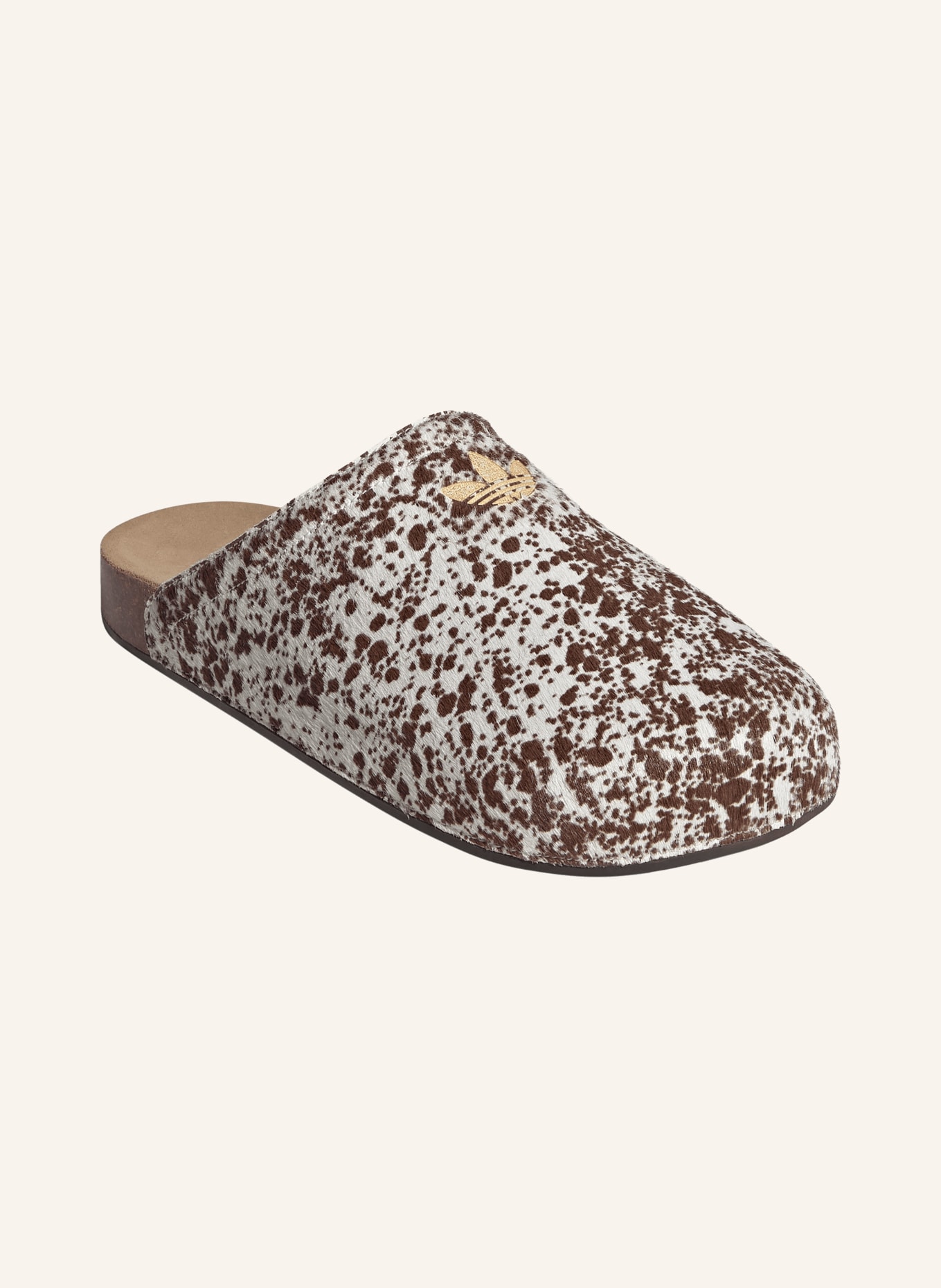 adidas Originals ADIMULE-sandaler: BRUN / HVID