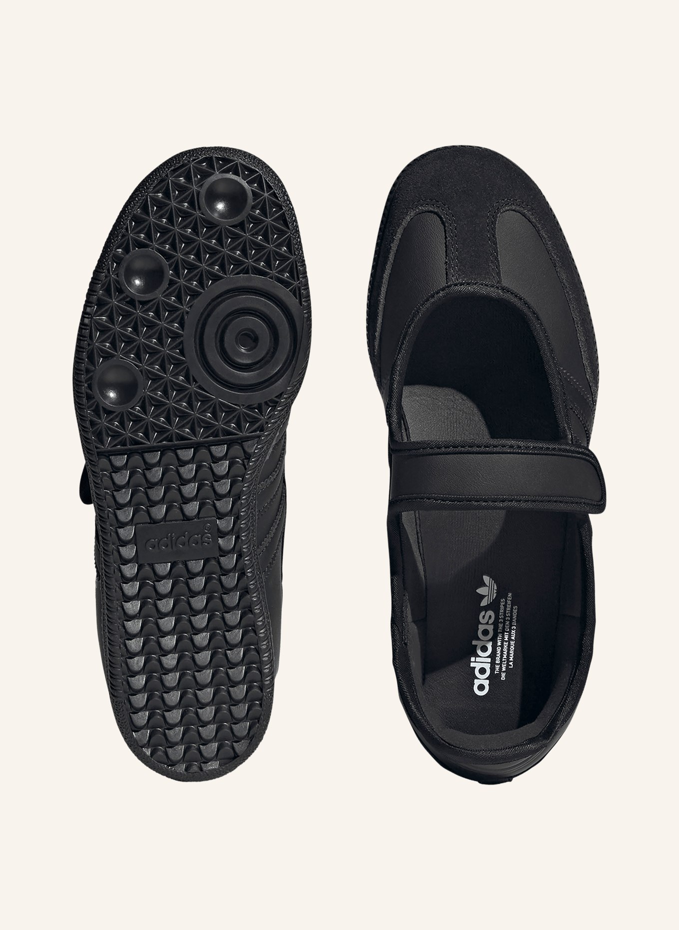 adidas Originals Mary Jane-ballerinaskor SAMBA JANE: SVART