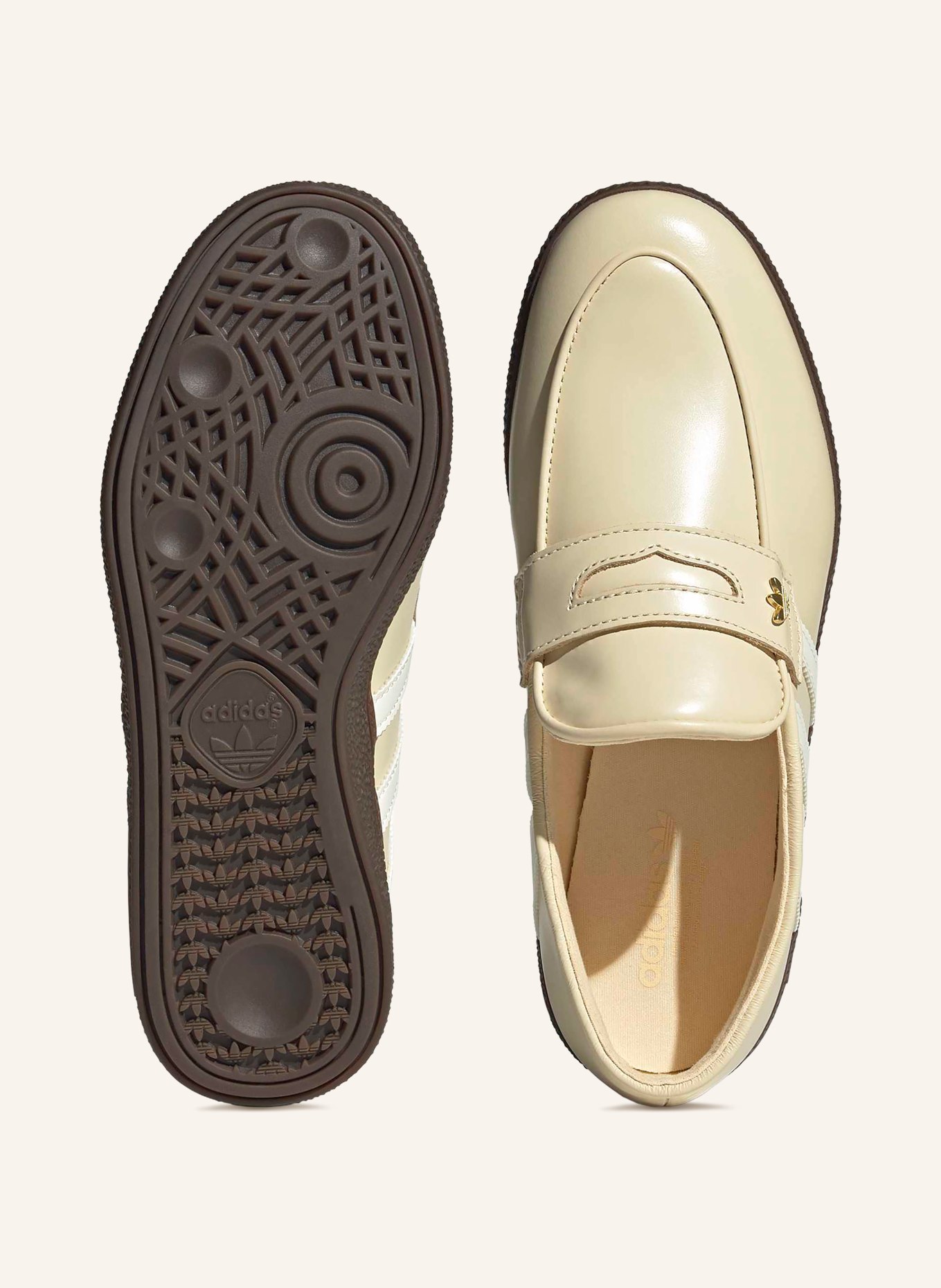 adidas Originals Penny loafer HANDBALL SPECIAL: WHITE / CREAM