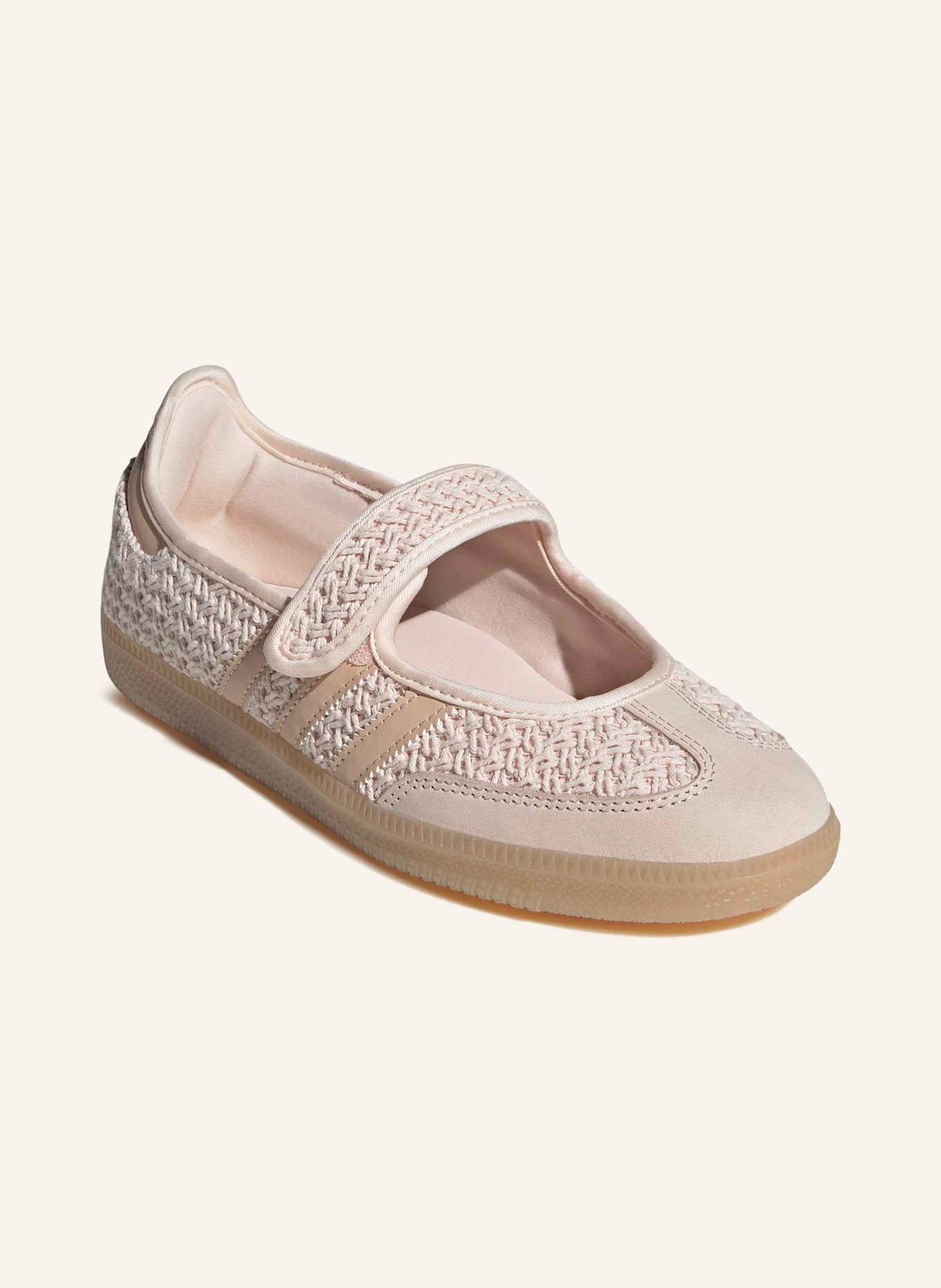 adidas Originals SAMBA JANE Mary-Jane ballerinas: LIGHT PINK / BEIGE