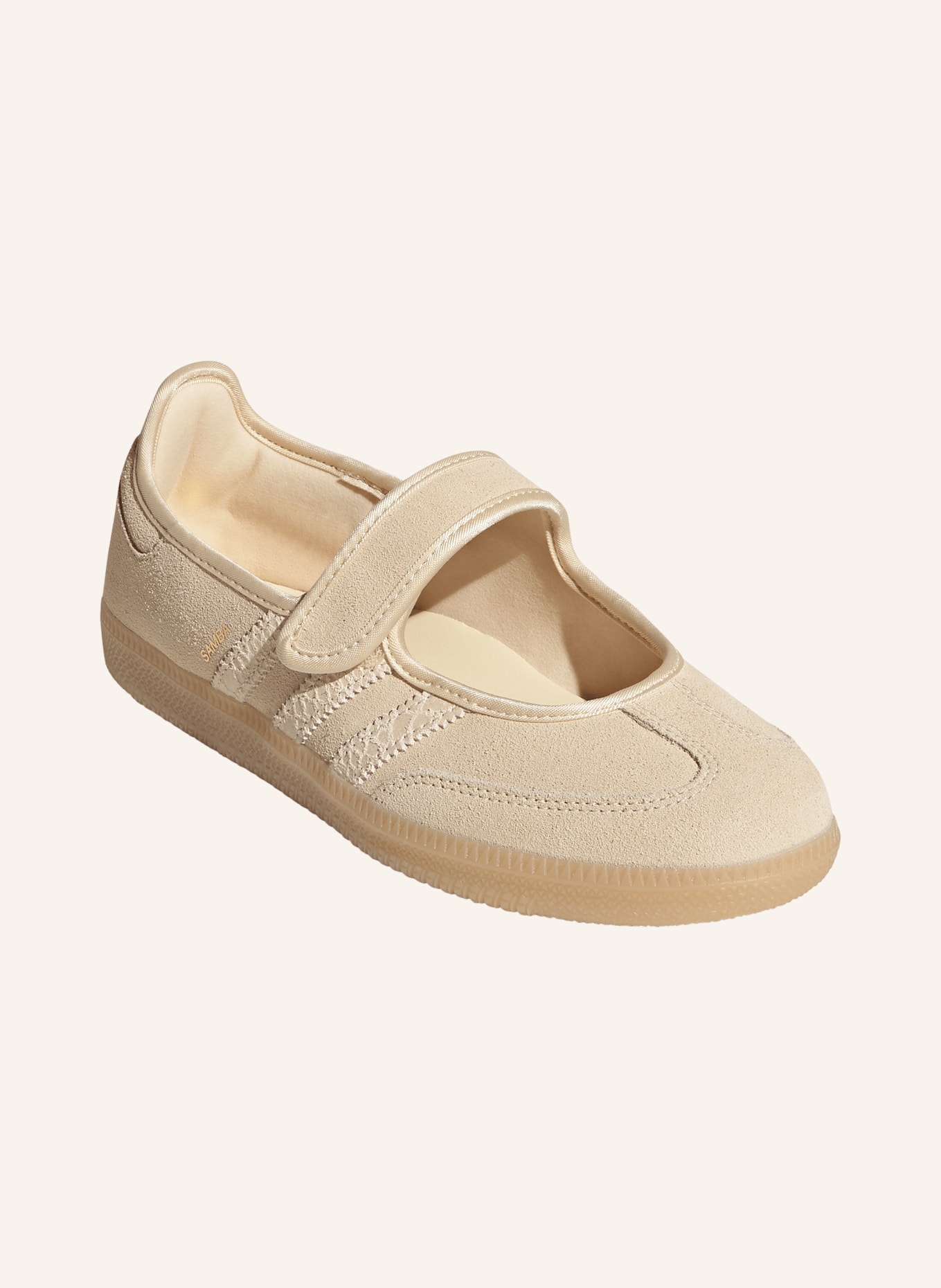 adidas Originals Mary Jane baleríny SAMBA JANE: BÉŽOVÁ