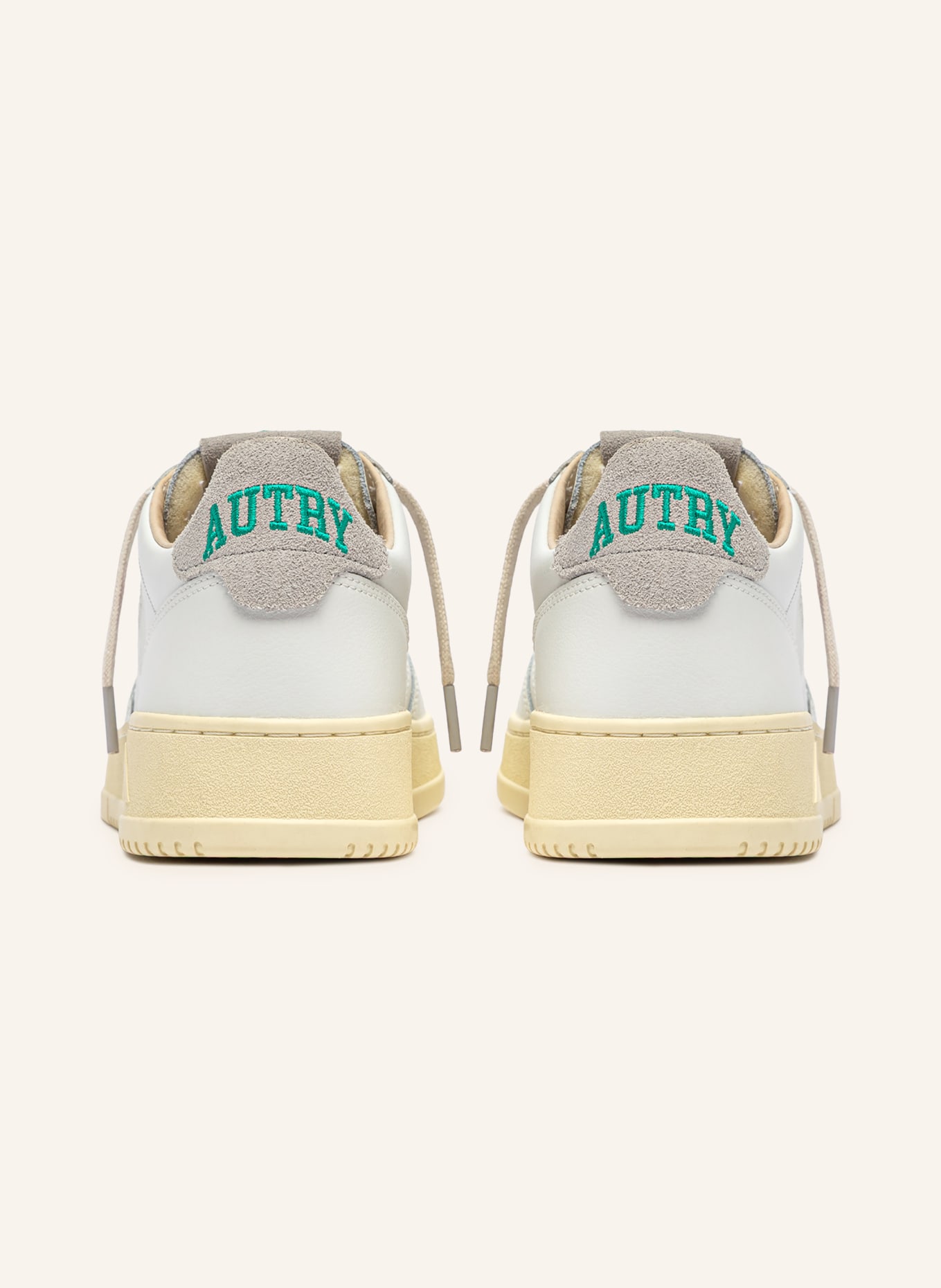 AUTRY MEDALIST LOW HJ Sneakers: WHITE / GRAY / GREEN