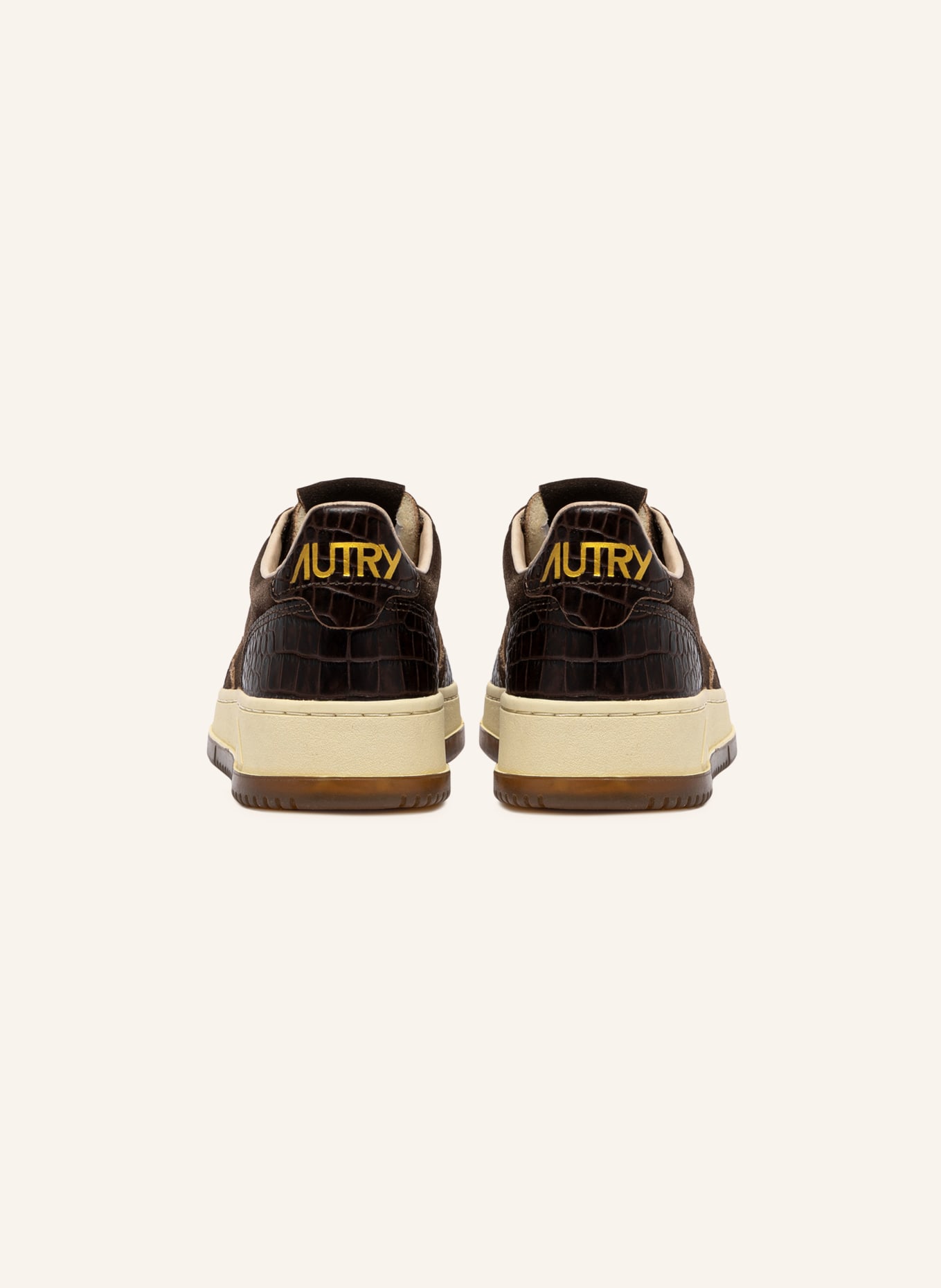 AUTRY Sneaker MEDALIST LOW CJ: DUNKELBRAUN