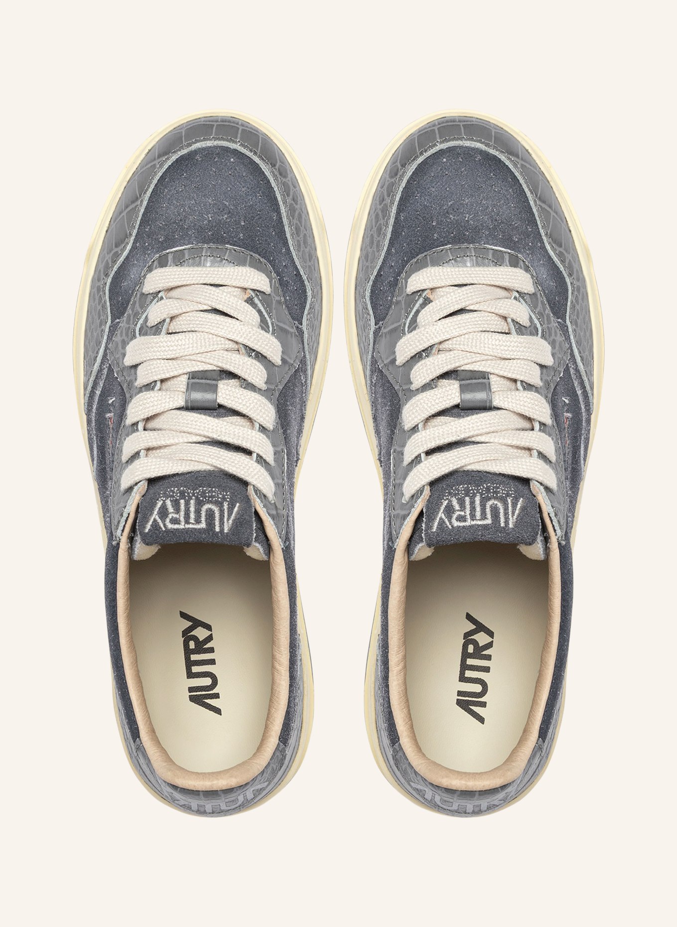 AUTRY Sneaker MEDALIST LOW CJ: BLAUGRAU
