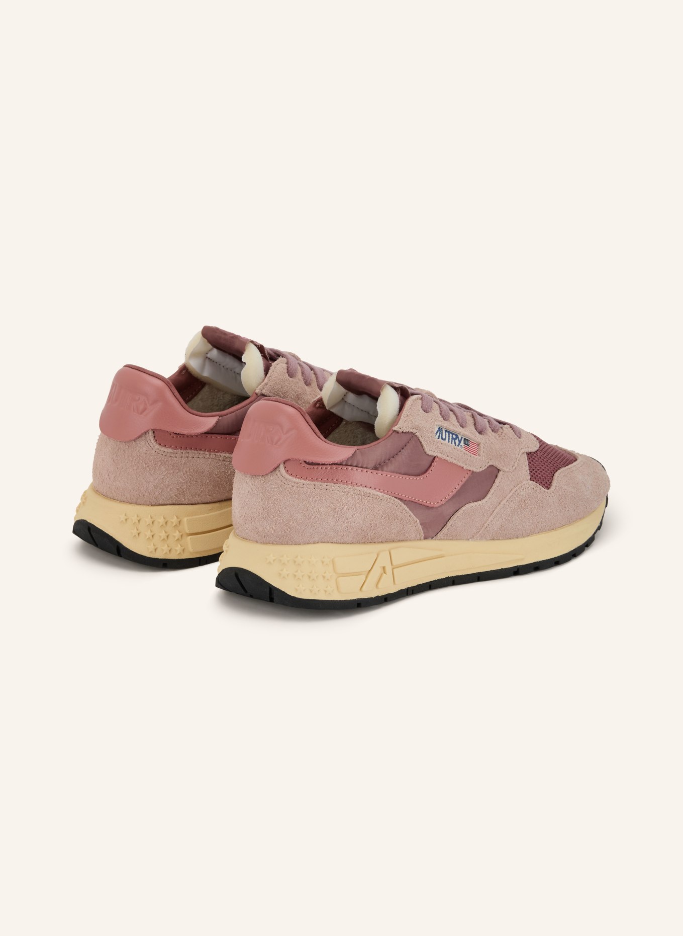 AUTRY Sneaker REELWIND LOW UT29: BEIGE / GAMMELROSA