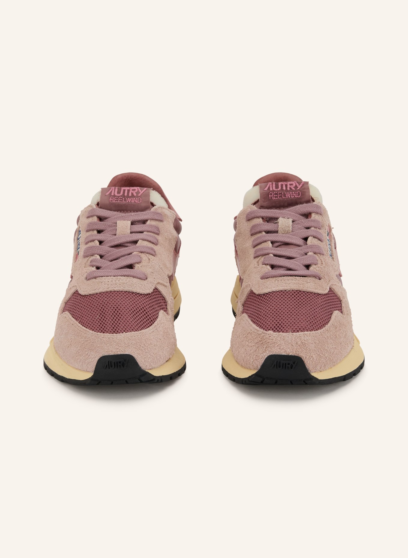 AUTRY Sneaker REELWIND LOW UT29: BEIGE / GAMMELROSA