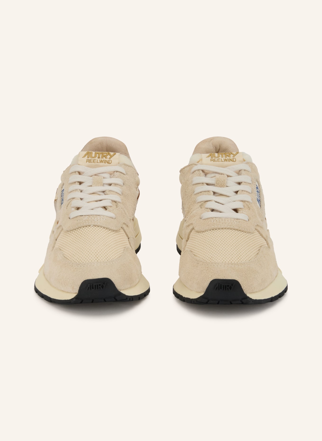 AUTRY Sneaker REELWIND LOW YD: BEIGE / SØLV / ECRU
