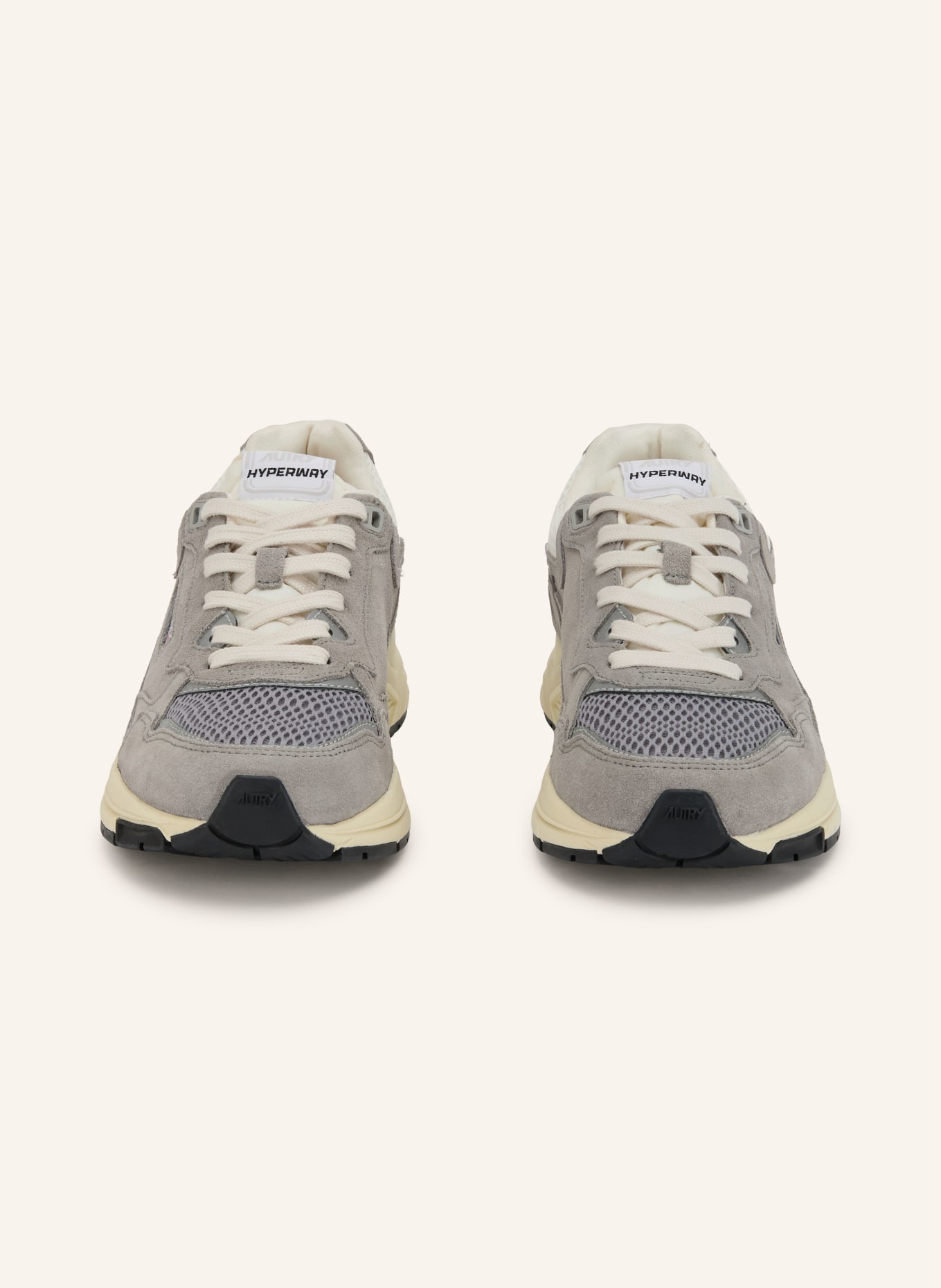 AUTRY Sneakers HYPERWAY LOW UM: GRIJS / WIT