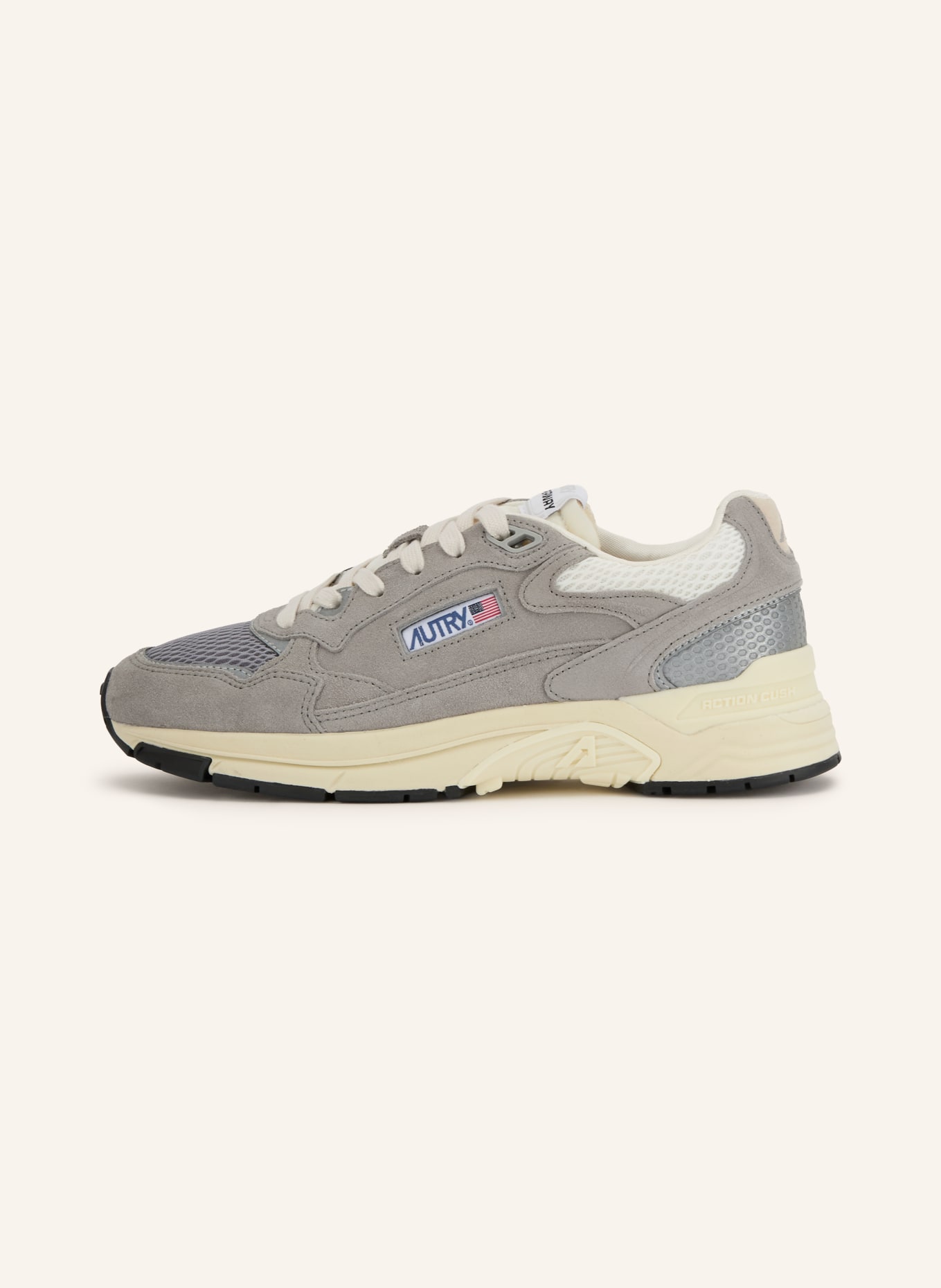 AUTRY Sneakers HYPERWAY LOW UM: GRIJS / WIT