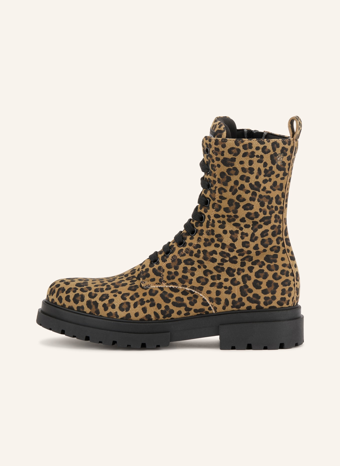 TOMMY HILFIGER Schnürboots: CAMEL / BRAUN / SCHWARZ