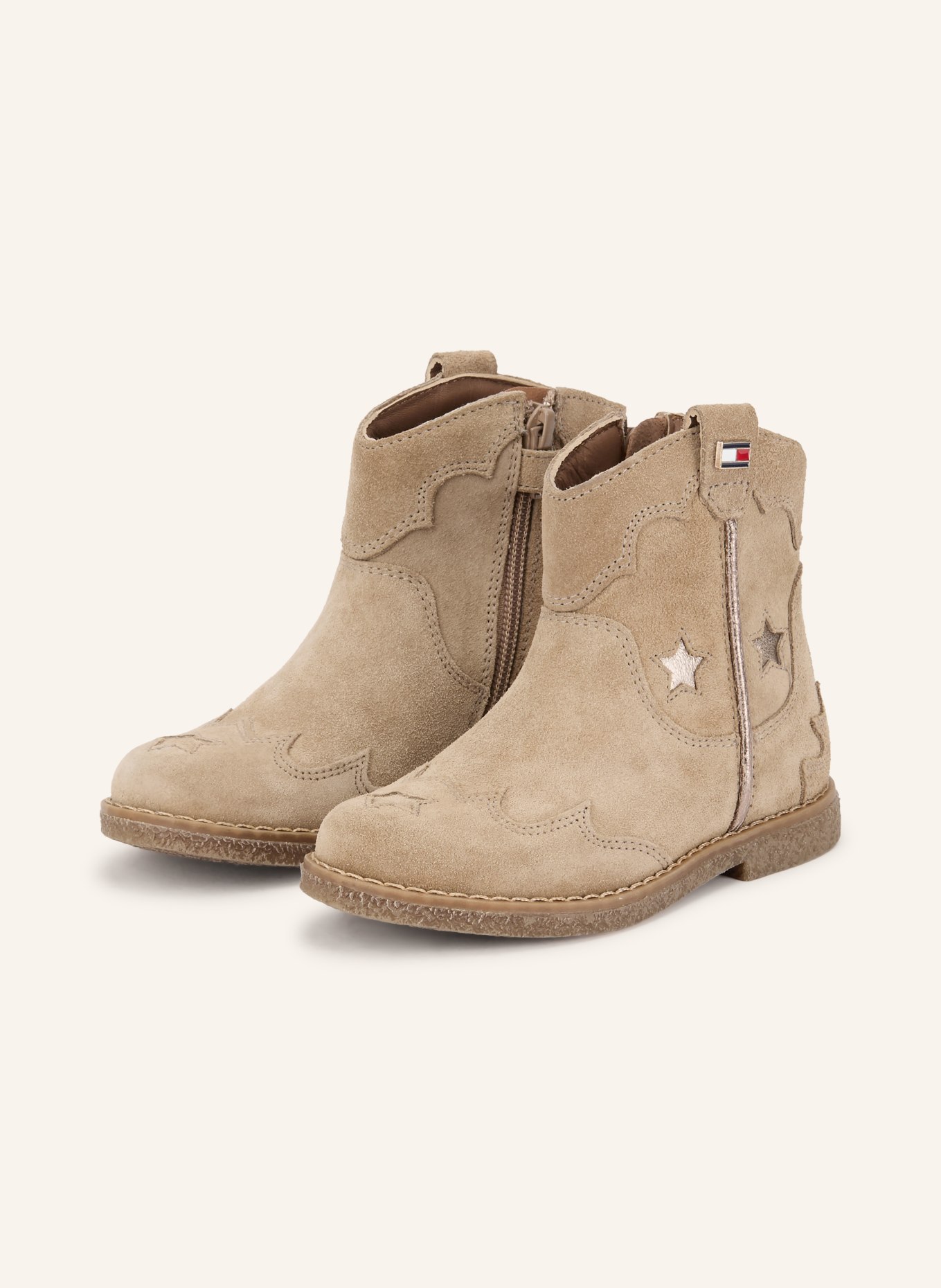 TOMMY HILFIGER Boots: CAMEL