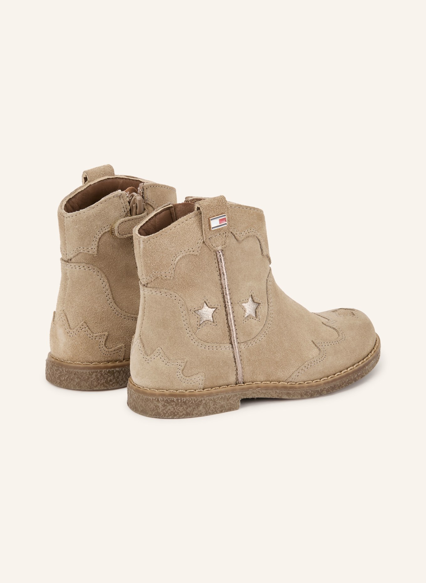 TOMMY HILFIGER Boots: CAMEL