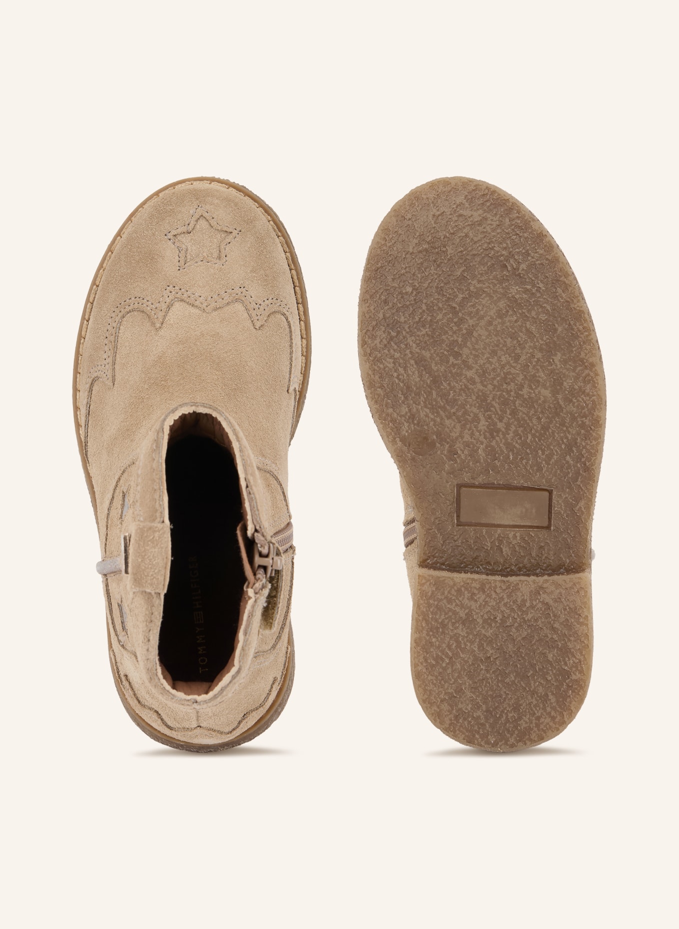 TOMMY HILFIGER Boots: CAMEL