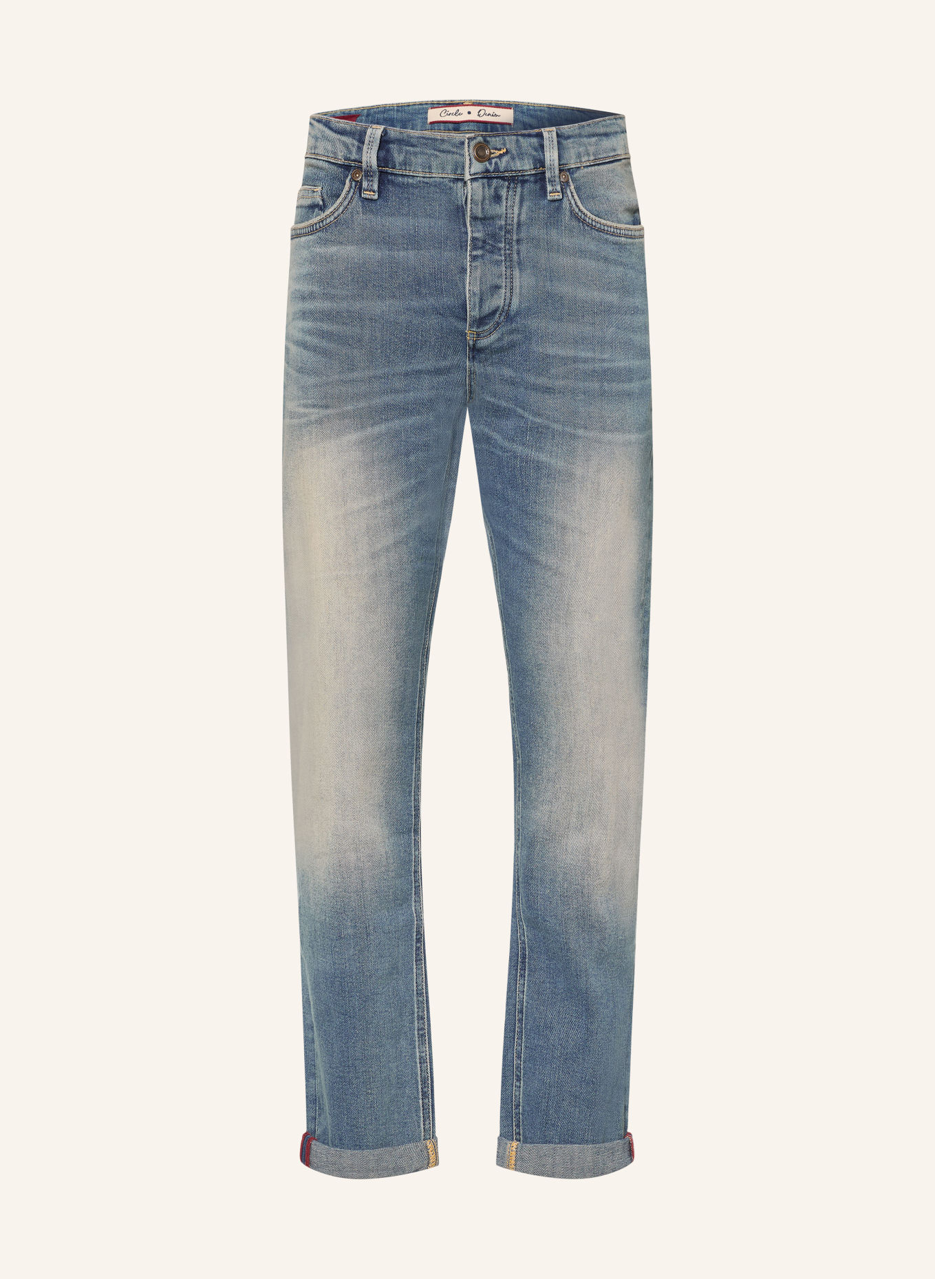 MOS MOSH Gallery Blugi MMGANDREW LIGHT VINTAGE, croială slim fit: 403 VINTAGE BLUE