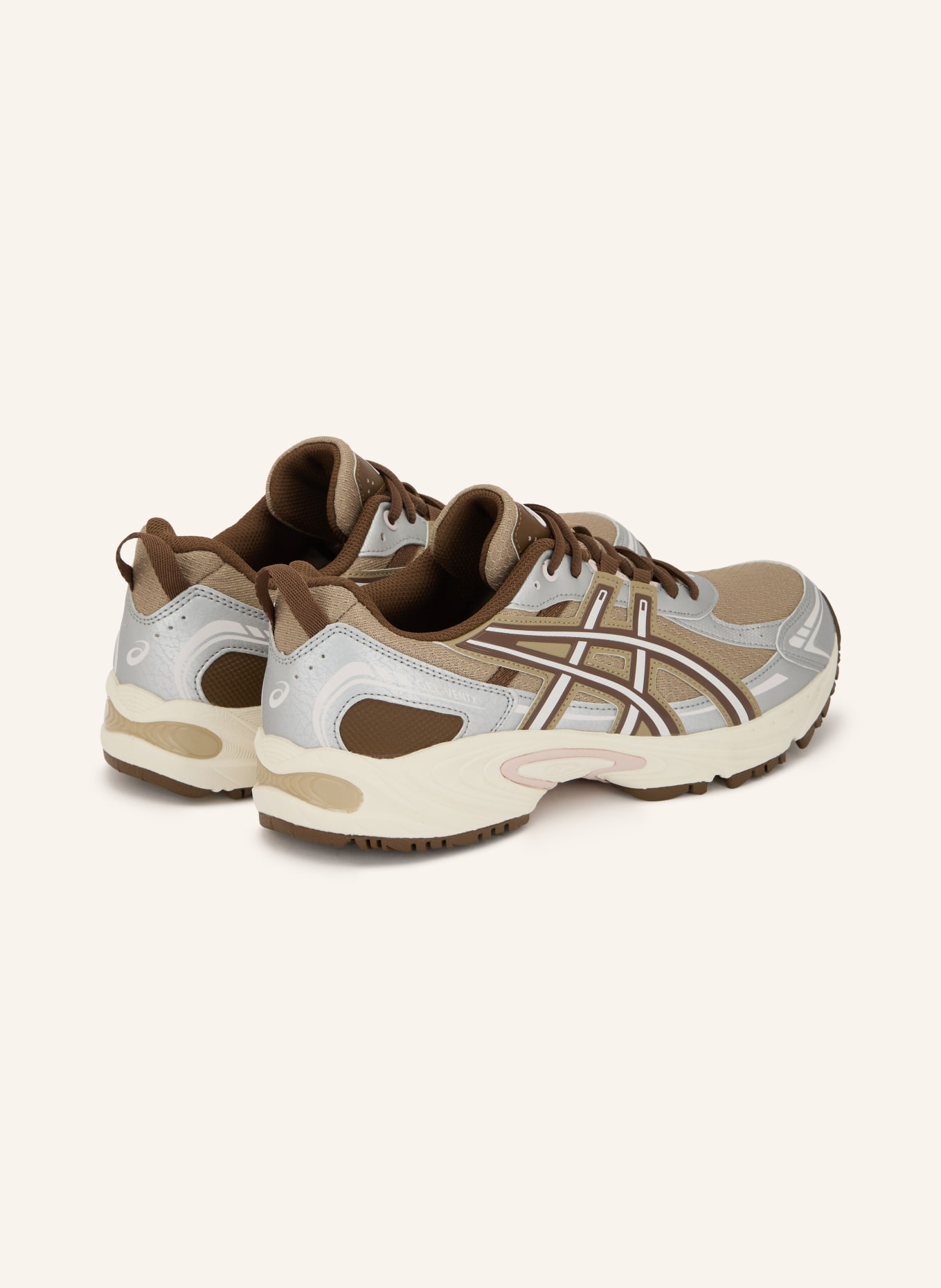 ASICS Sneaker GEL-VENTX: HELLBRAUN / SILBER / DUNKELBRAUN