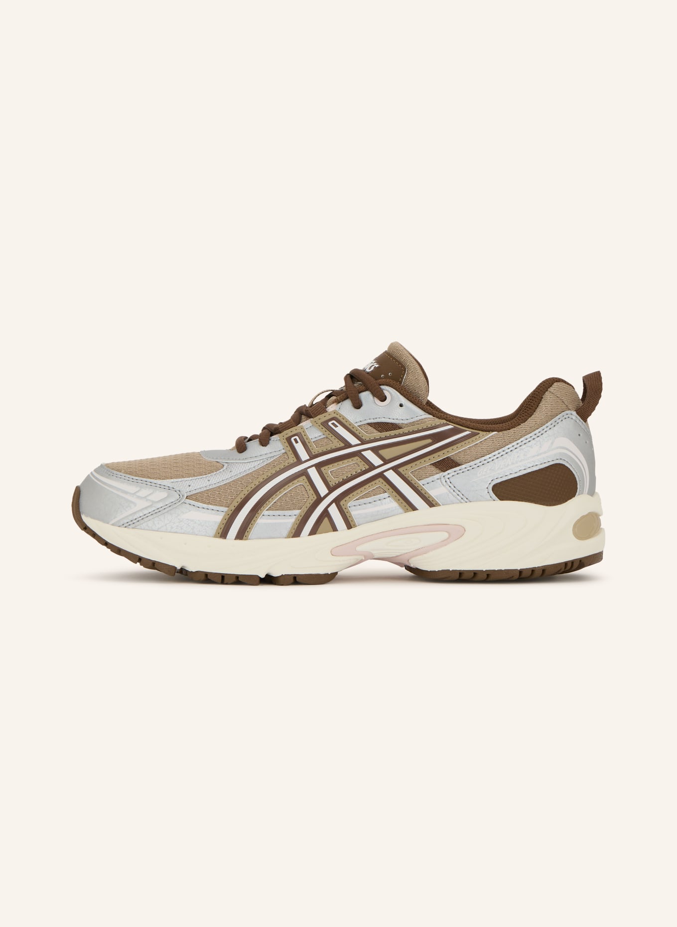 ASICS Sneaker GEL-VENTX: HELLBRAUN / SILBER / DUNKELBRAUN