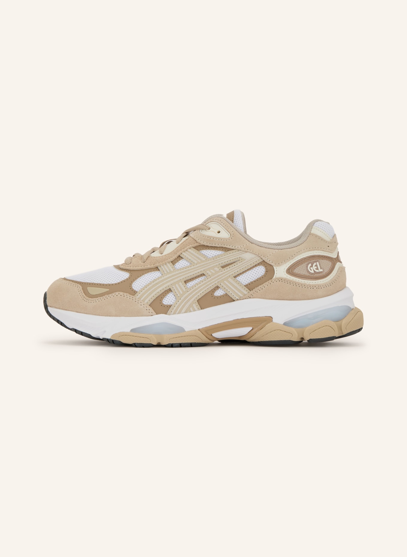 ASICS Sneakersy GEL-NYC 2.0: BEŻOWY / BIAŁY