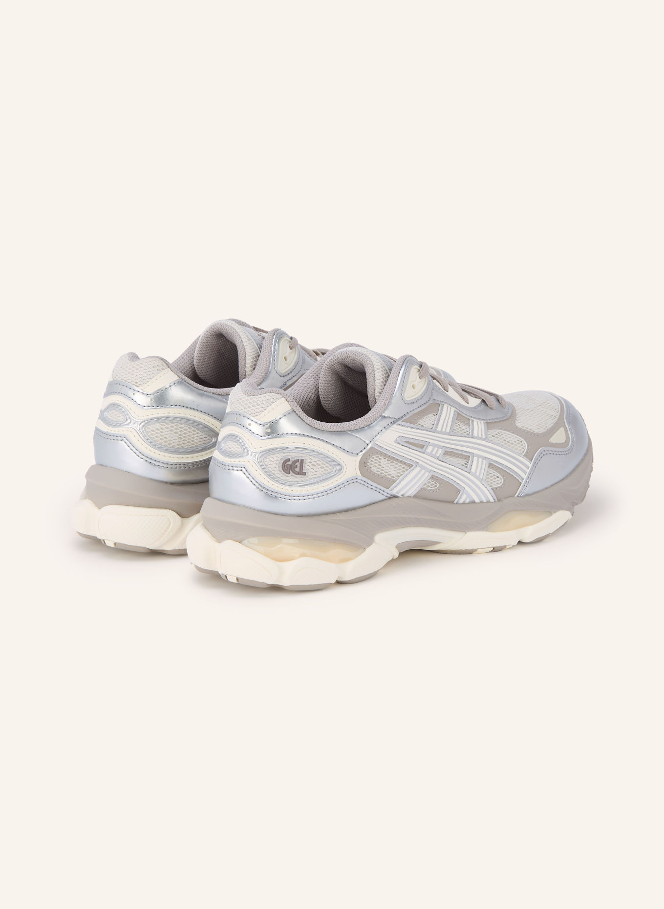 ASICS Sneakers GEL-NYC 2.0: ARGENT / GRIS CLAIR / BLANC